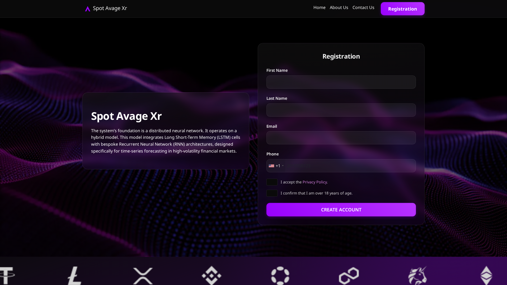 Screenshot of spotavagexr.pro