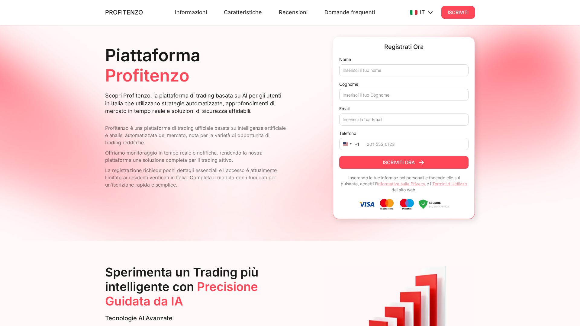 Screenshot of profitenzo.app