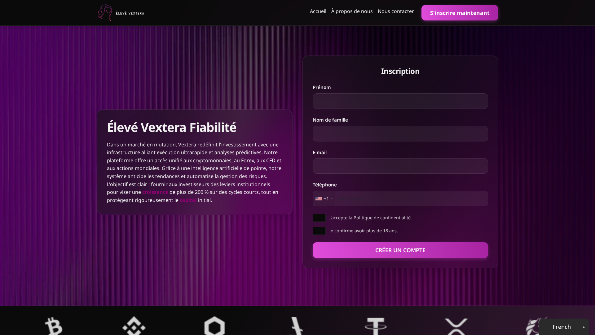 Screenshot of eleve-vextera-ai.net