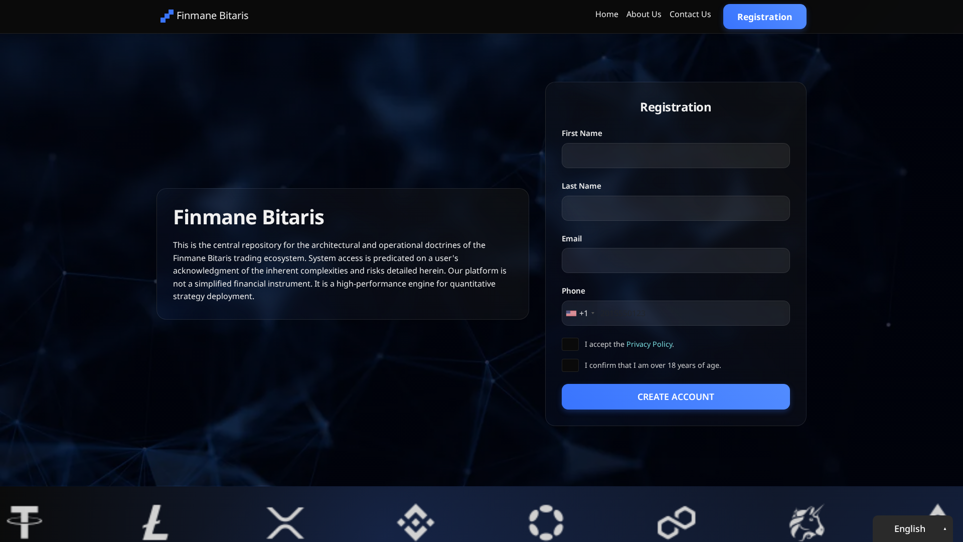 Screenshot of finmanebitaris.site