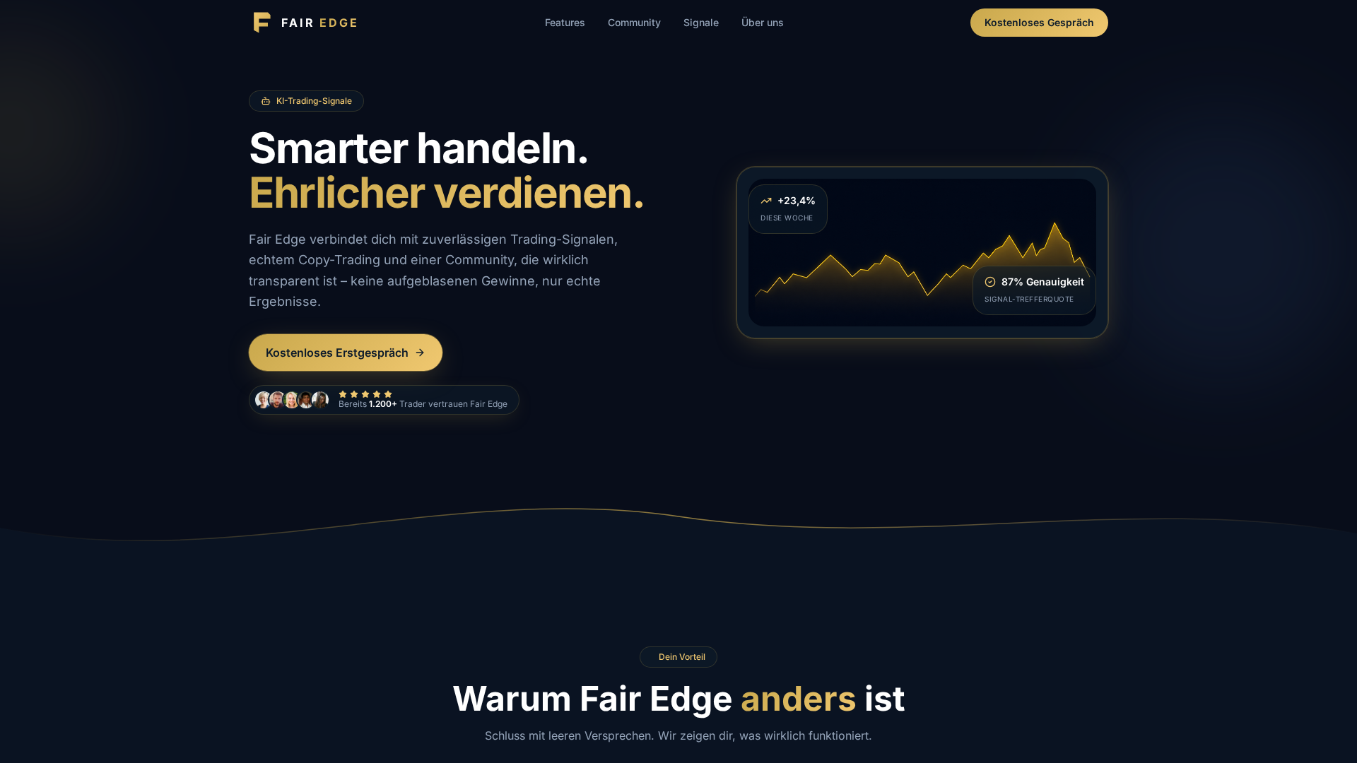 Screenshot of fairedge.de