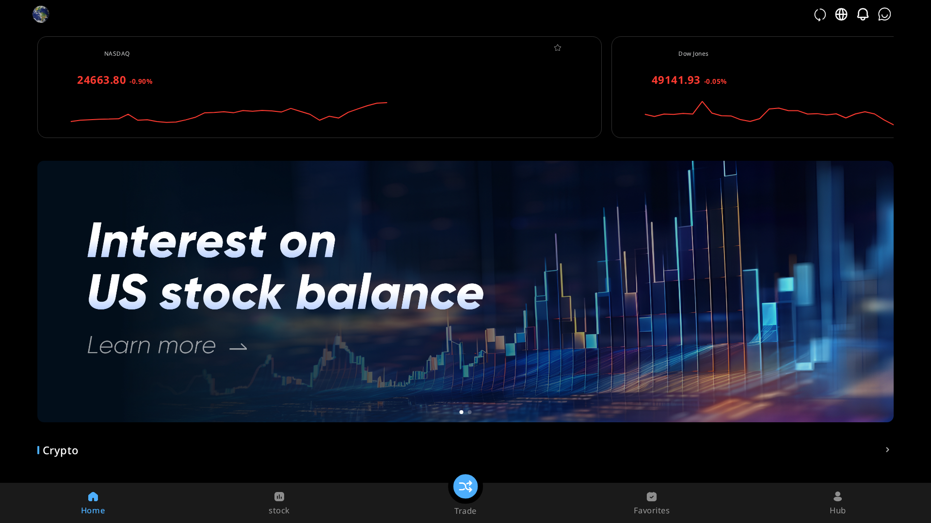 Screenshot of mitradeqas.com