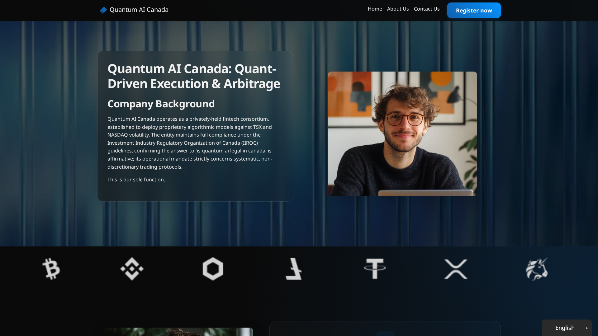 Screenshot of quantumaicanada.pro