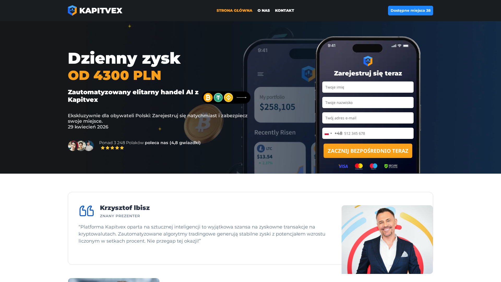 Screenshot of kapitvex.net