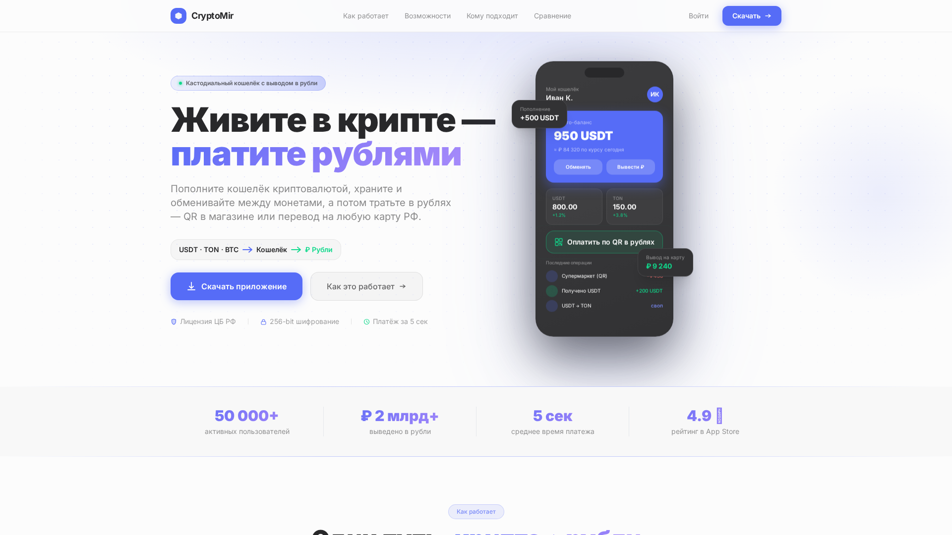 Screenshot of cryptomir.world