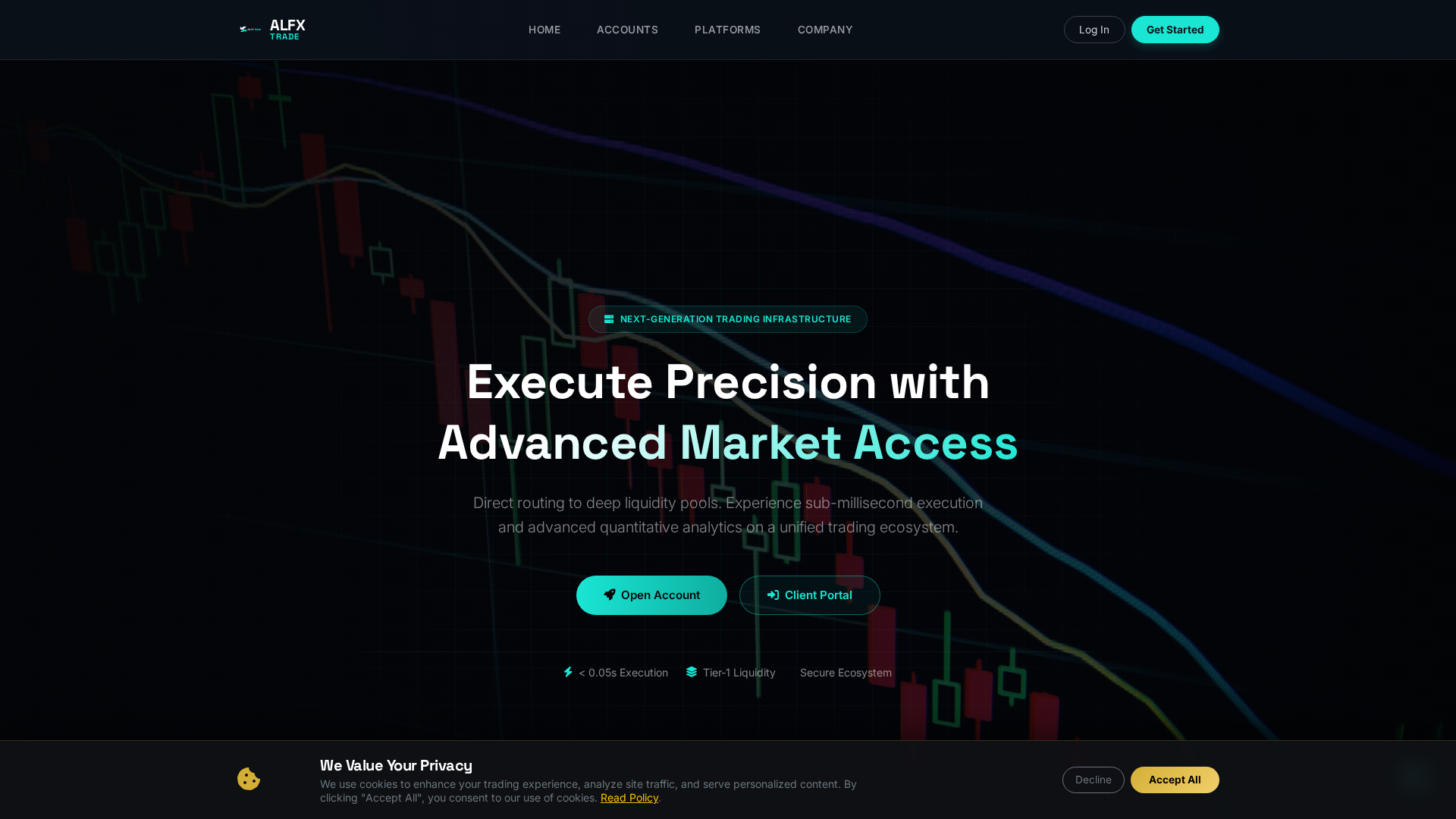 Screenshot of aelfx.pro
