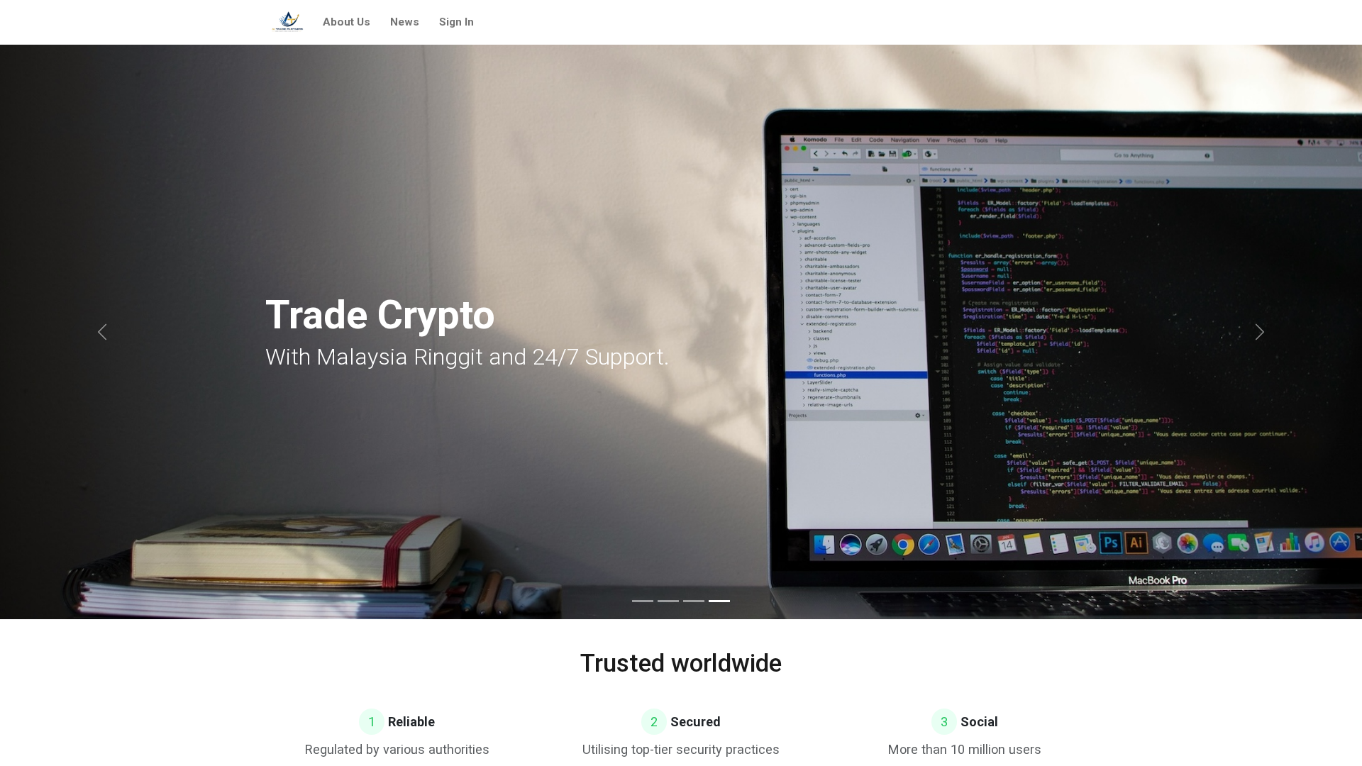 Screenshot of aitradepartners.com