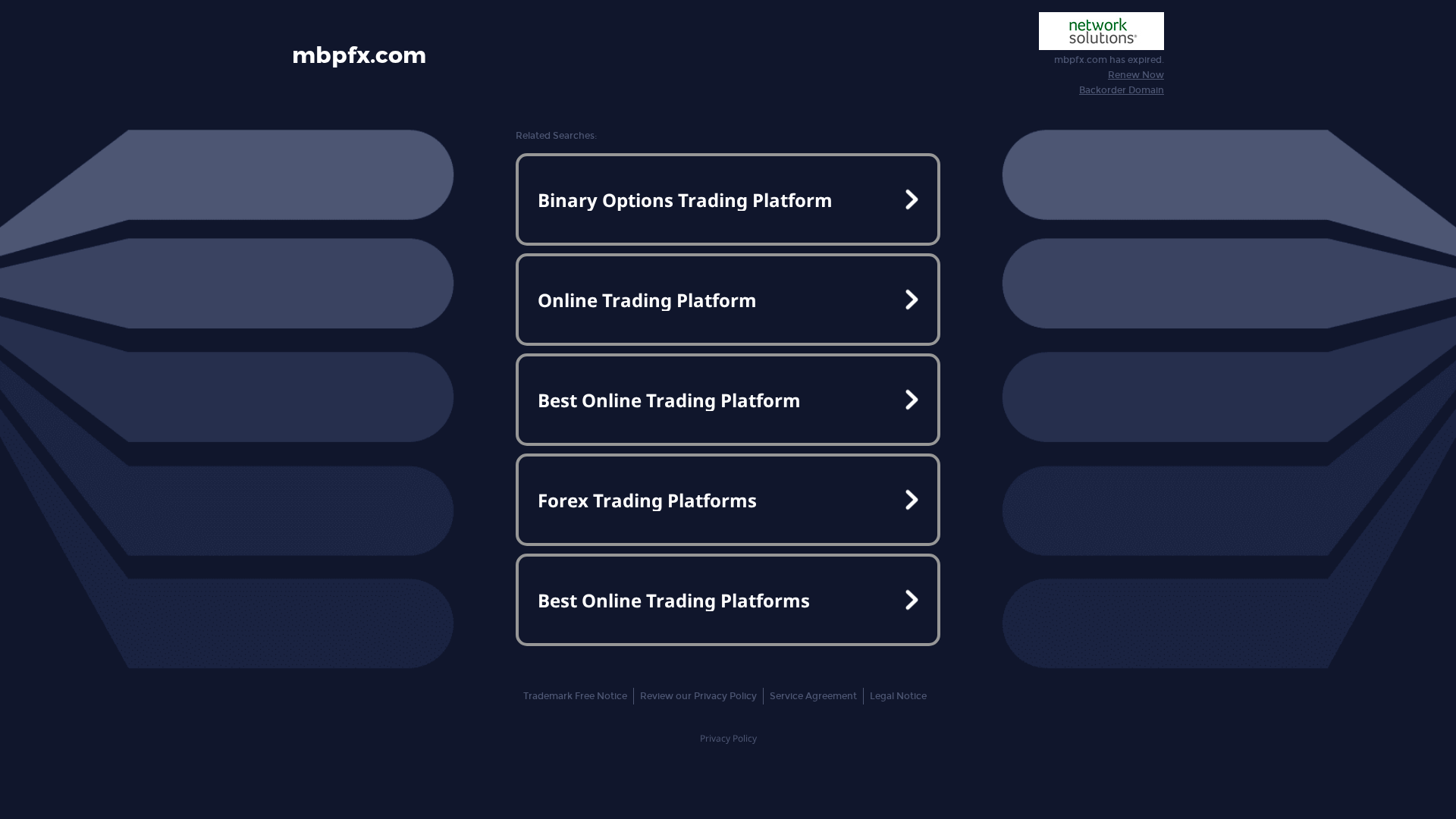 Screenshot of mbpfx.com