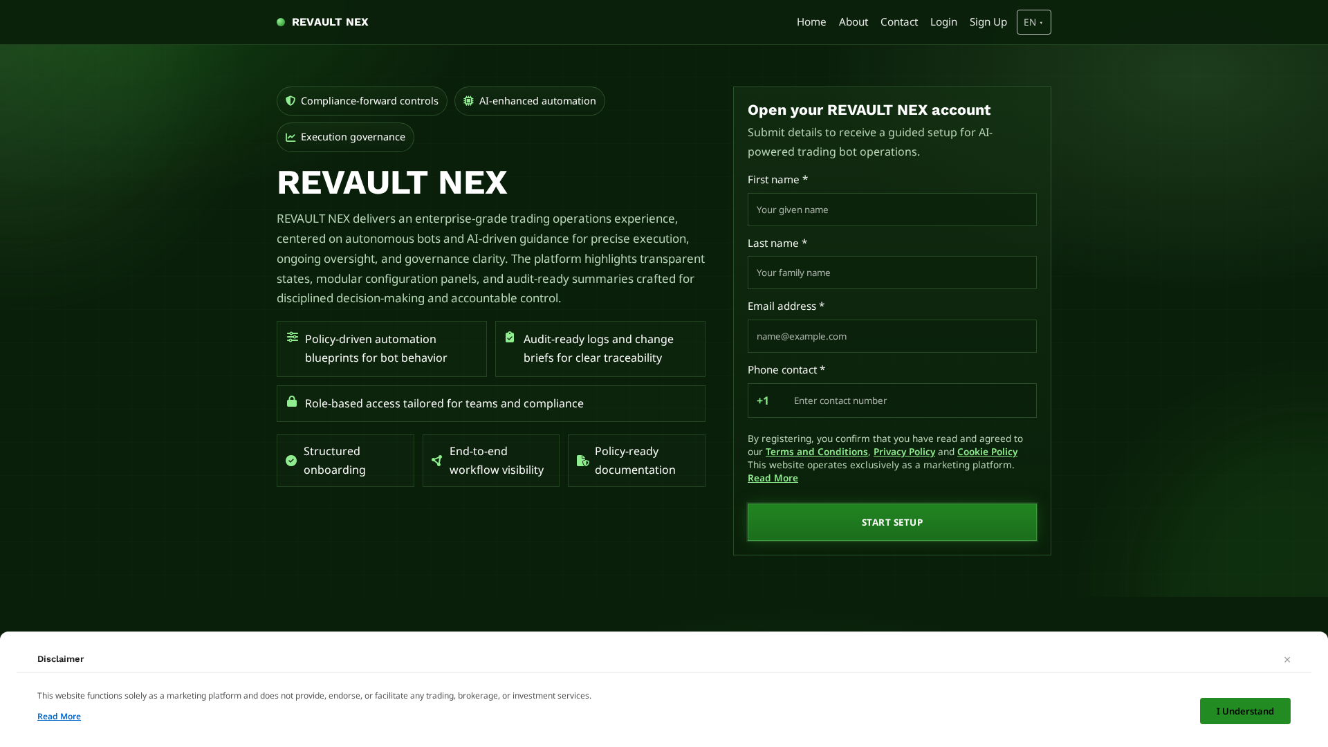 Screenshot of revaultnex.pro