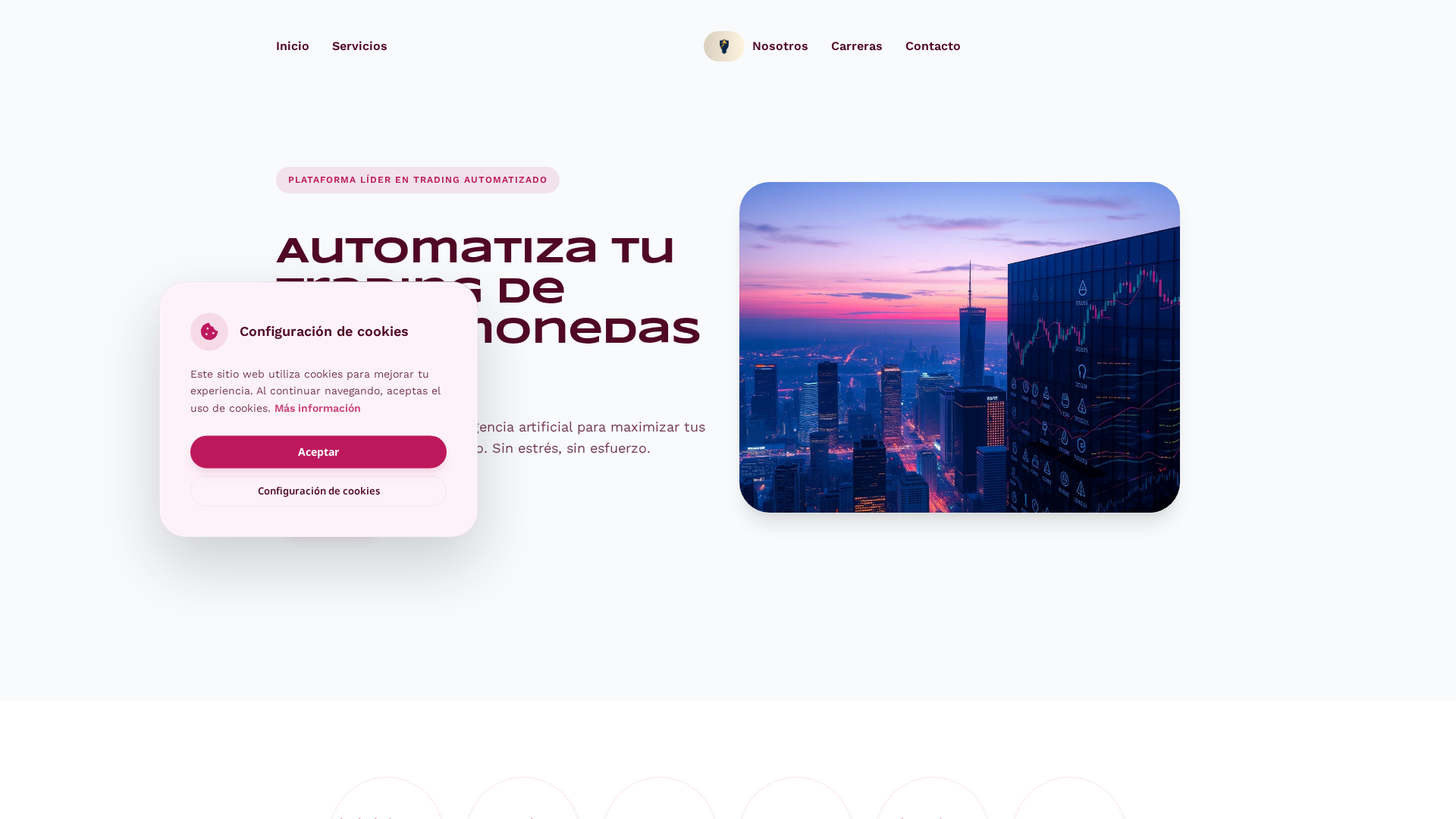 Screenshot of tautomatizabotpro.top