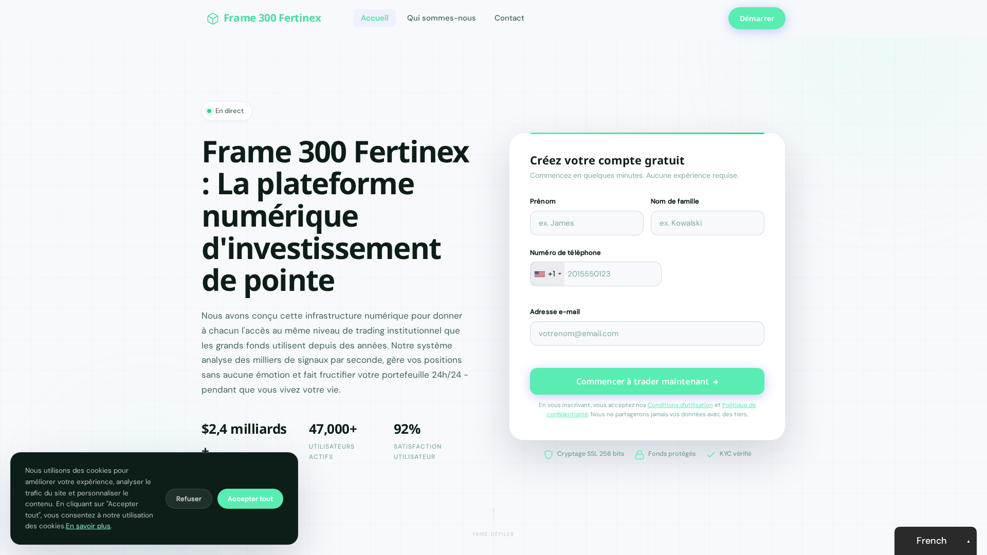 Screenshot of frame300-fertinex.com