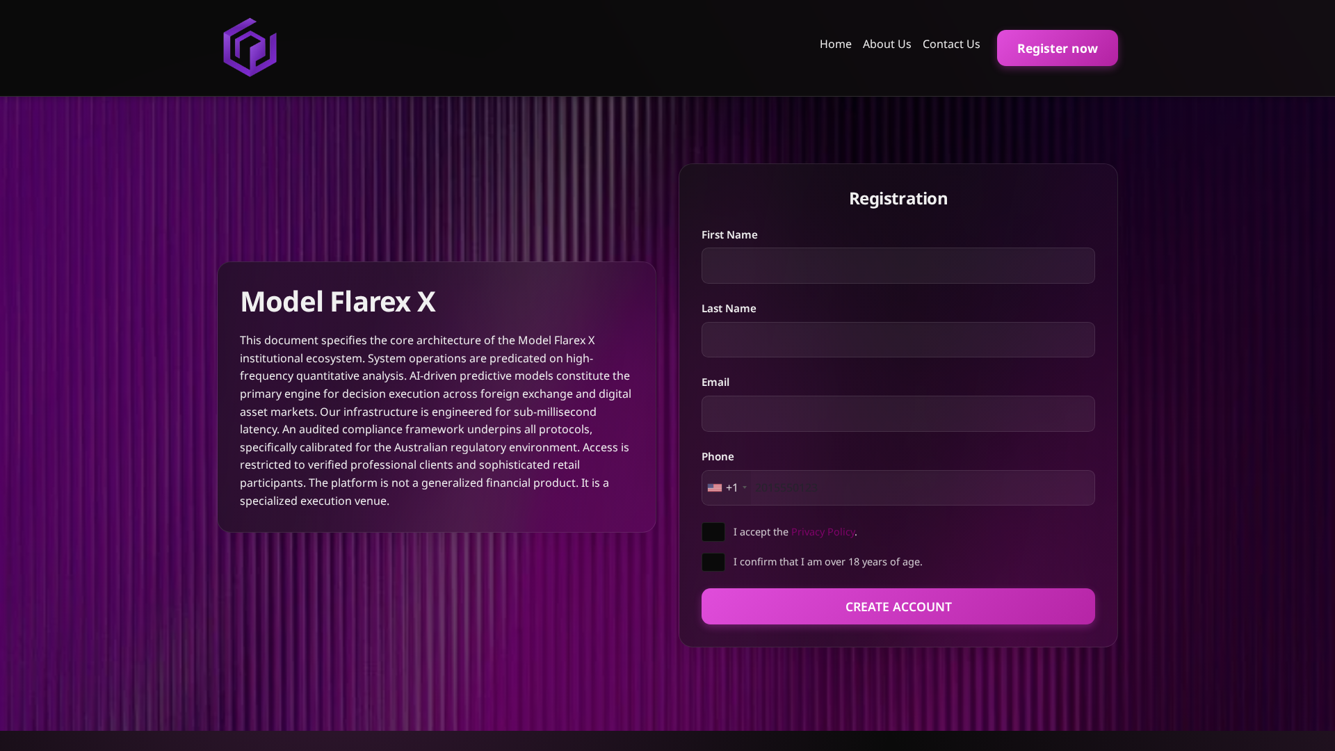 Screenshot of modelflarexx.site