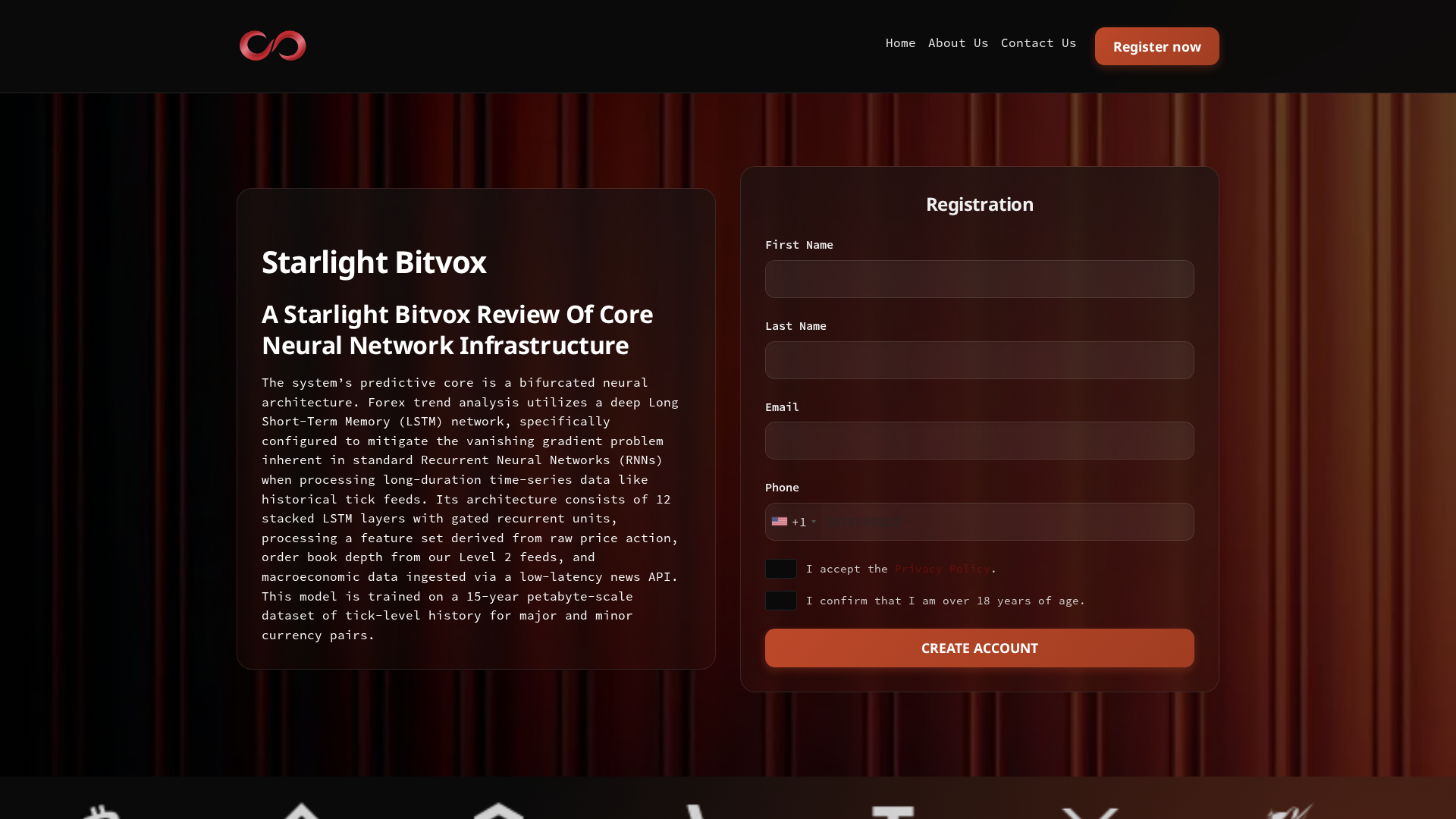 Screenshot of starlightbitvox.cloud