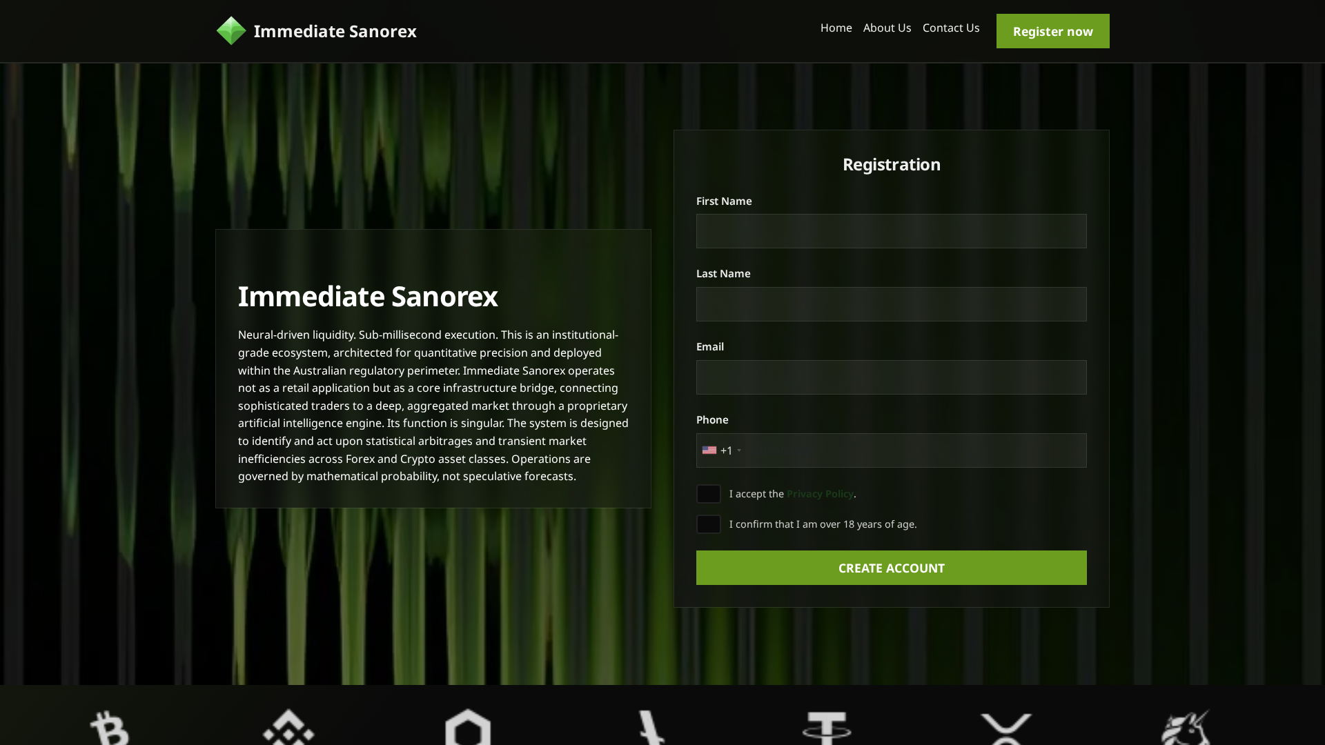 Screenshot of immediatesanorex.site