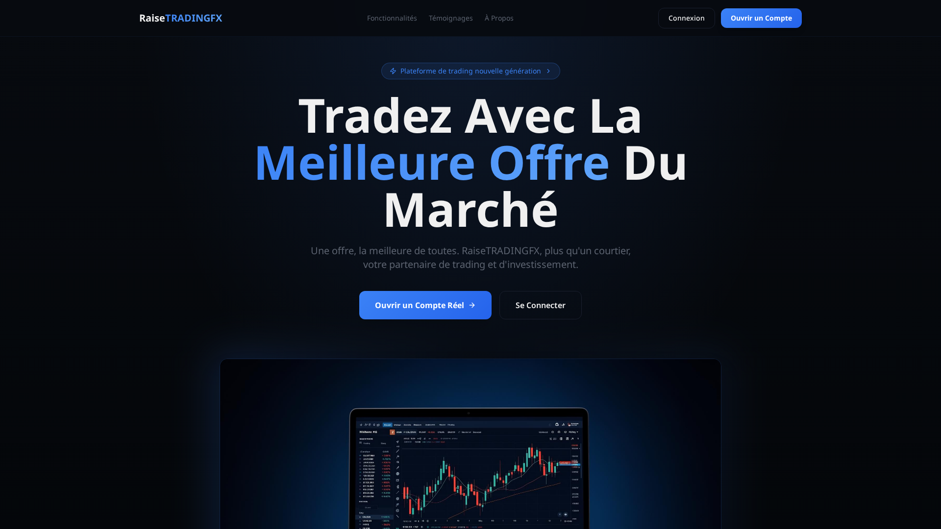 Screenshot of raisetradingfx.live