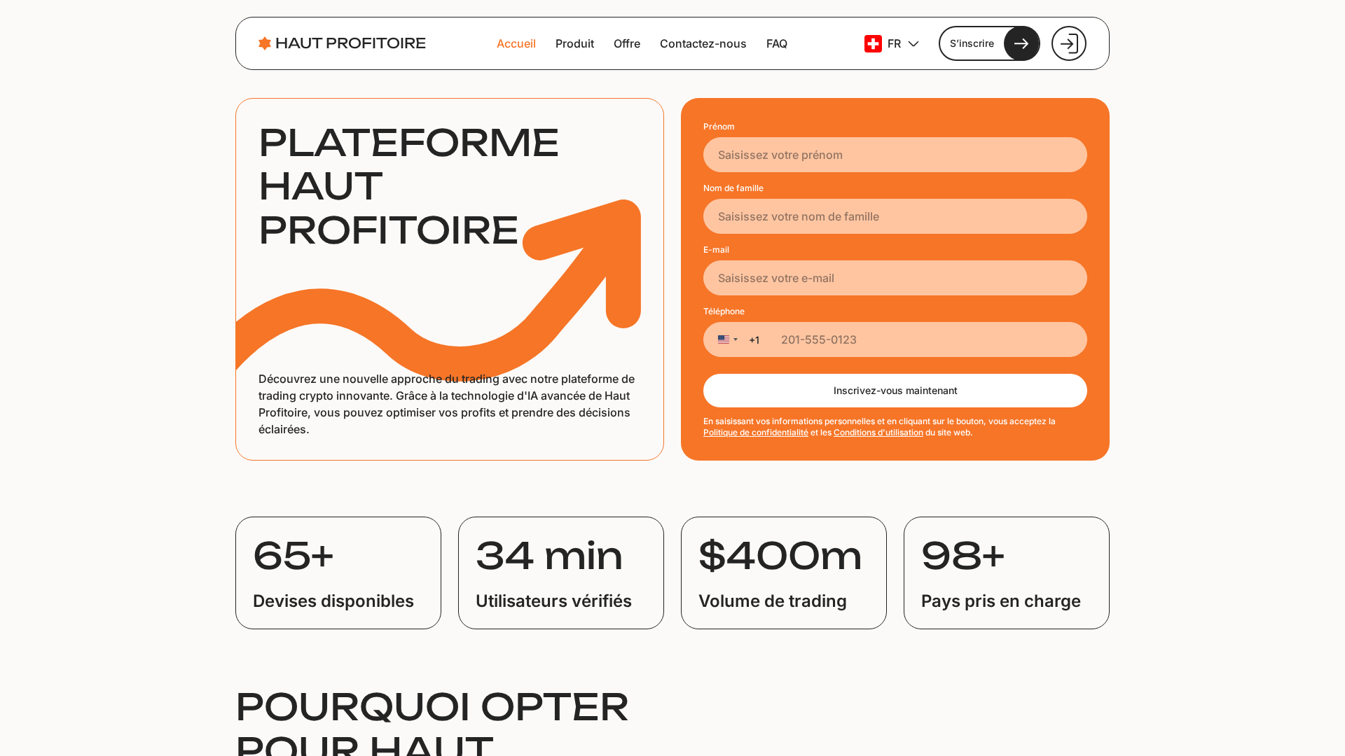 Screenshot of haut-profitoire.com