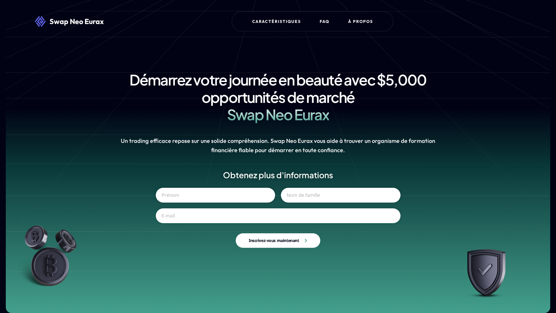 Screenshot of swapeuraxneo.com