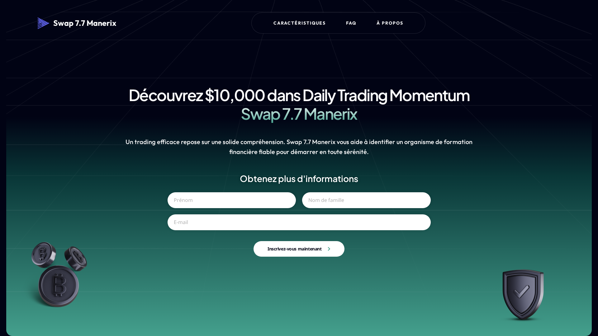 Screenshot of swapmanerix77.com