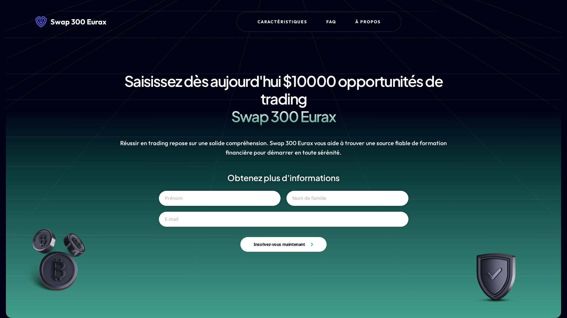Screenshot of swapeurax300.com