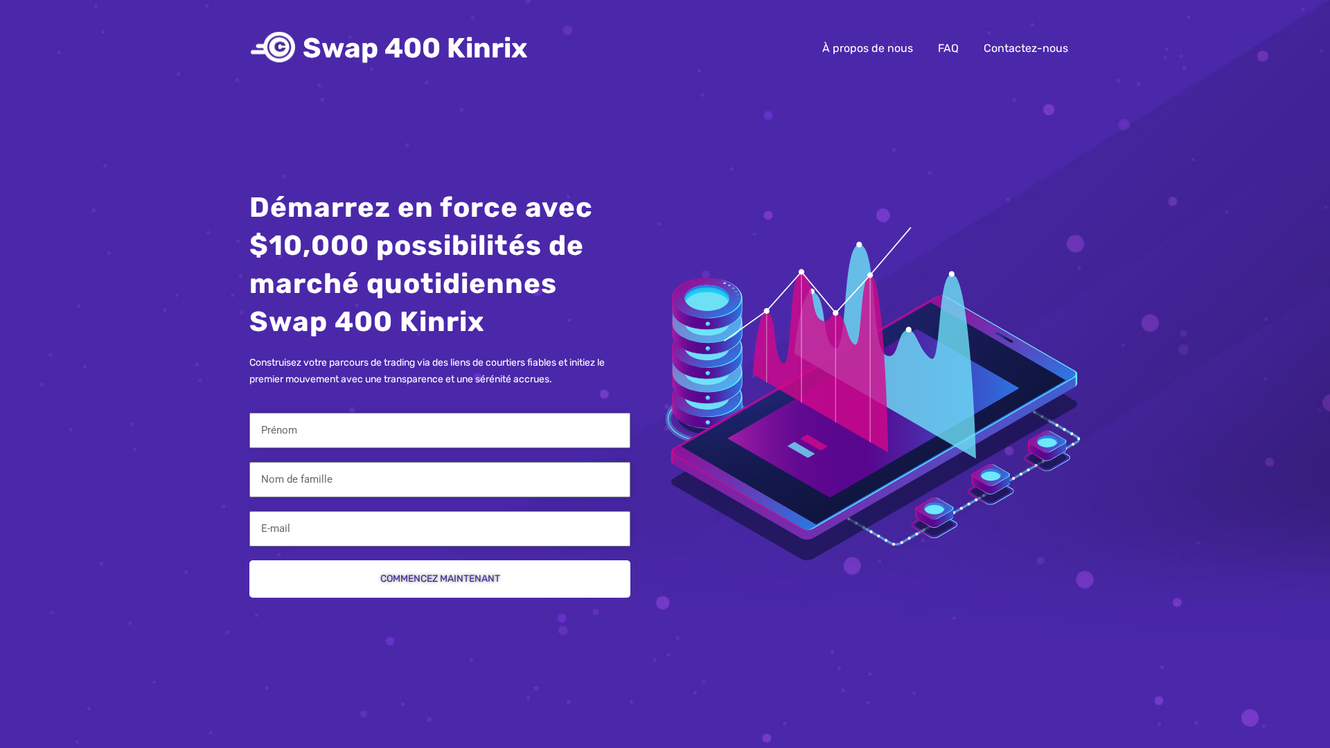 Screenshot of swapkinrix400.com