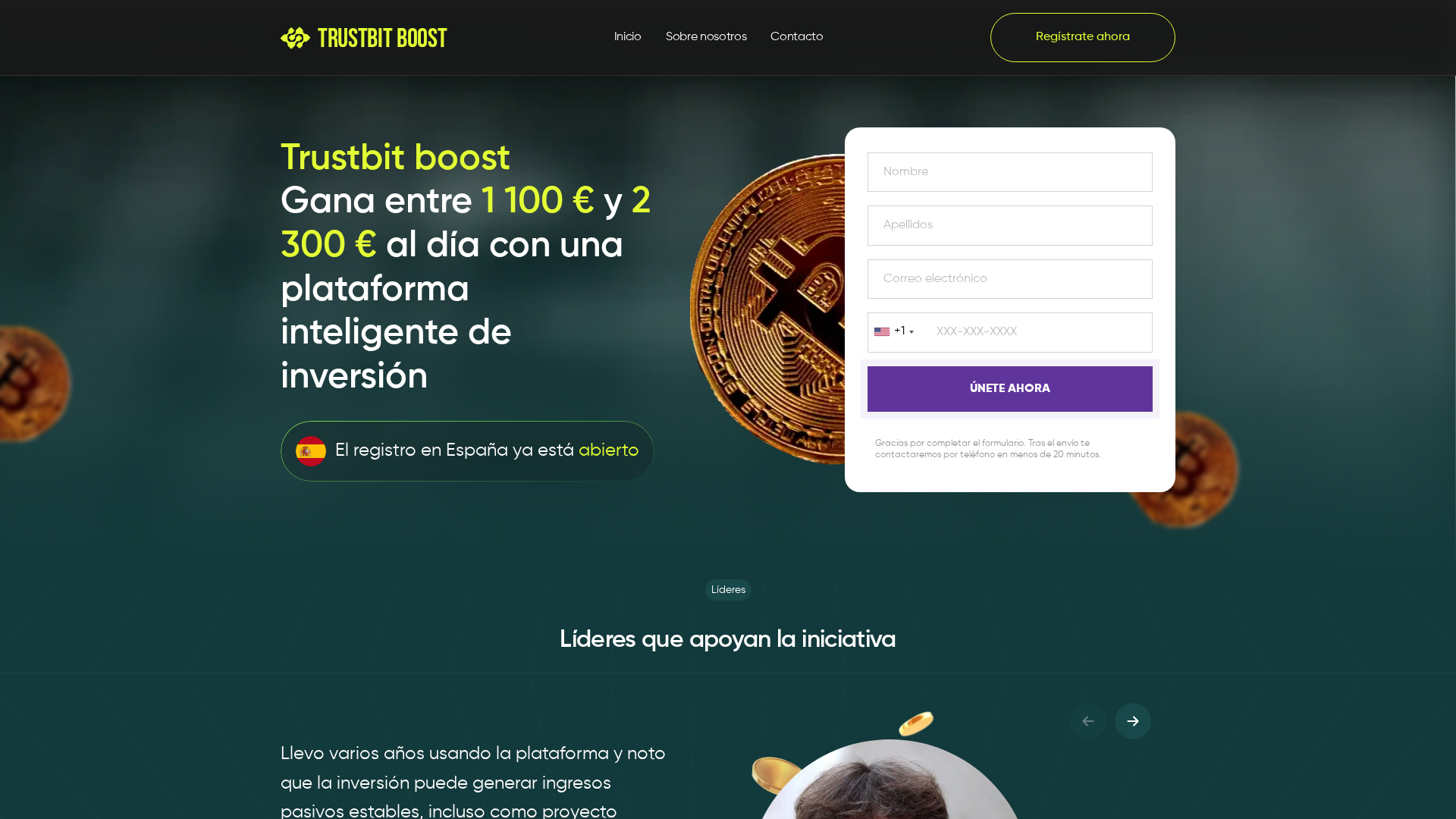 Screenshot of trustbitboostes.com