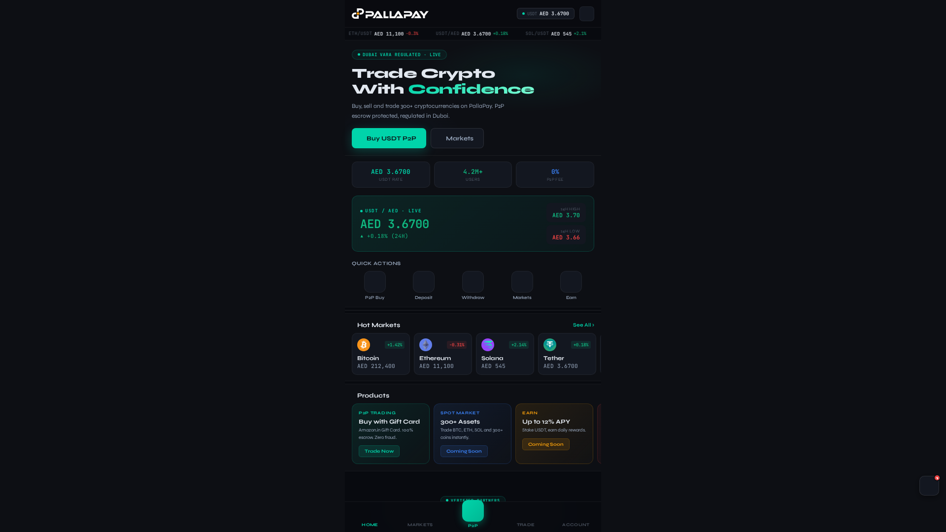 Screenshot of pallapayexchange.com