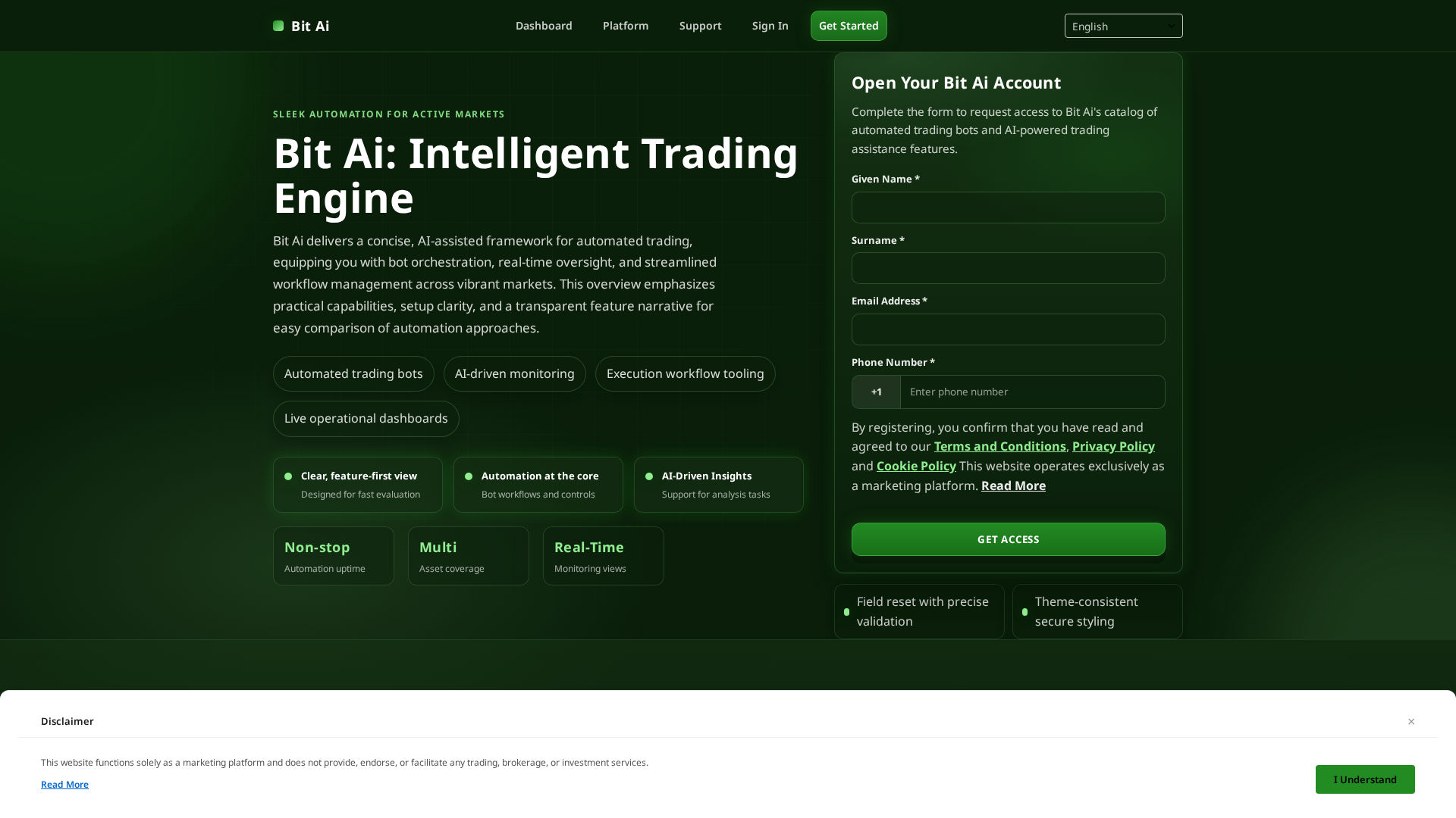 Screenshot of bit-ai.click