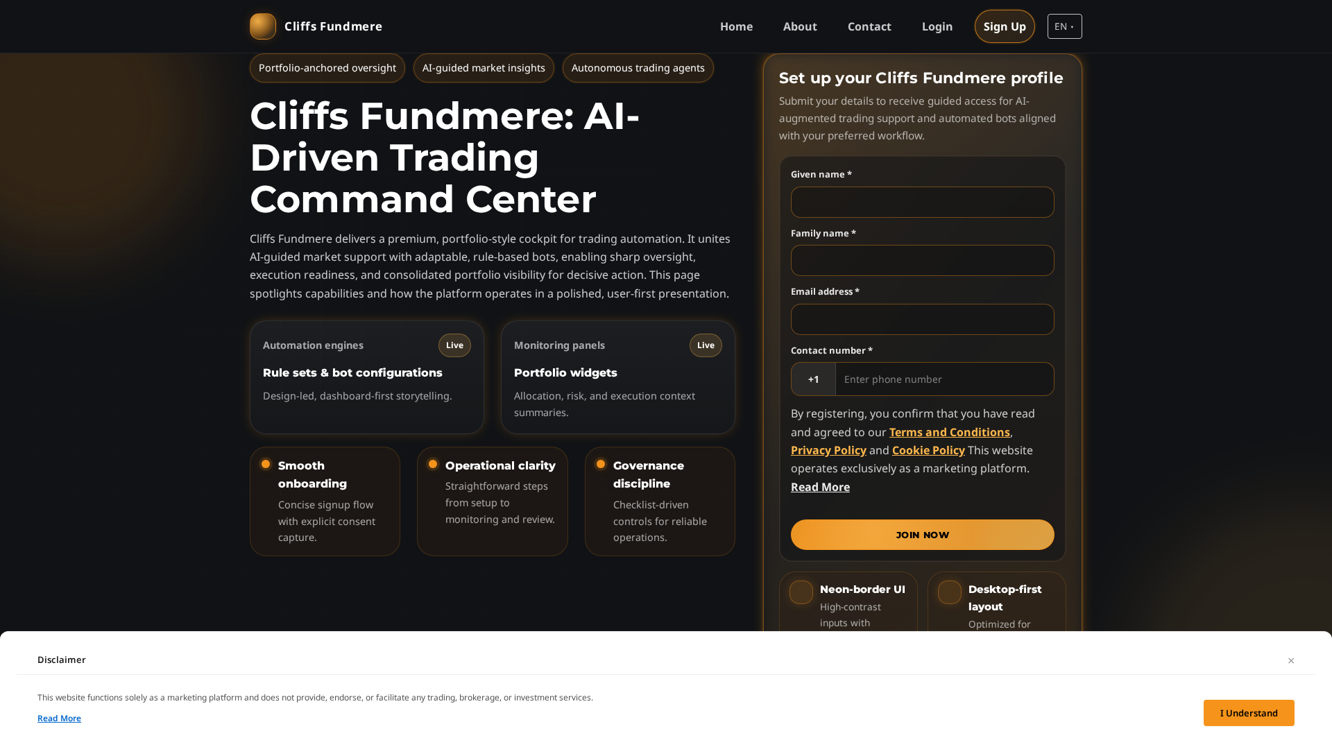 Screenshot of cliffsfundmere.click