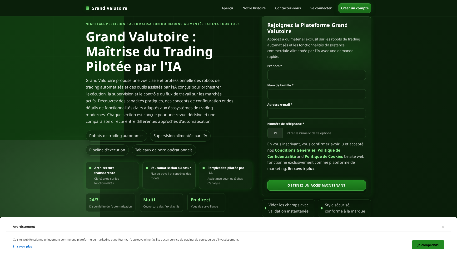 Screenshot of grandvalutoire-app.pro