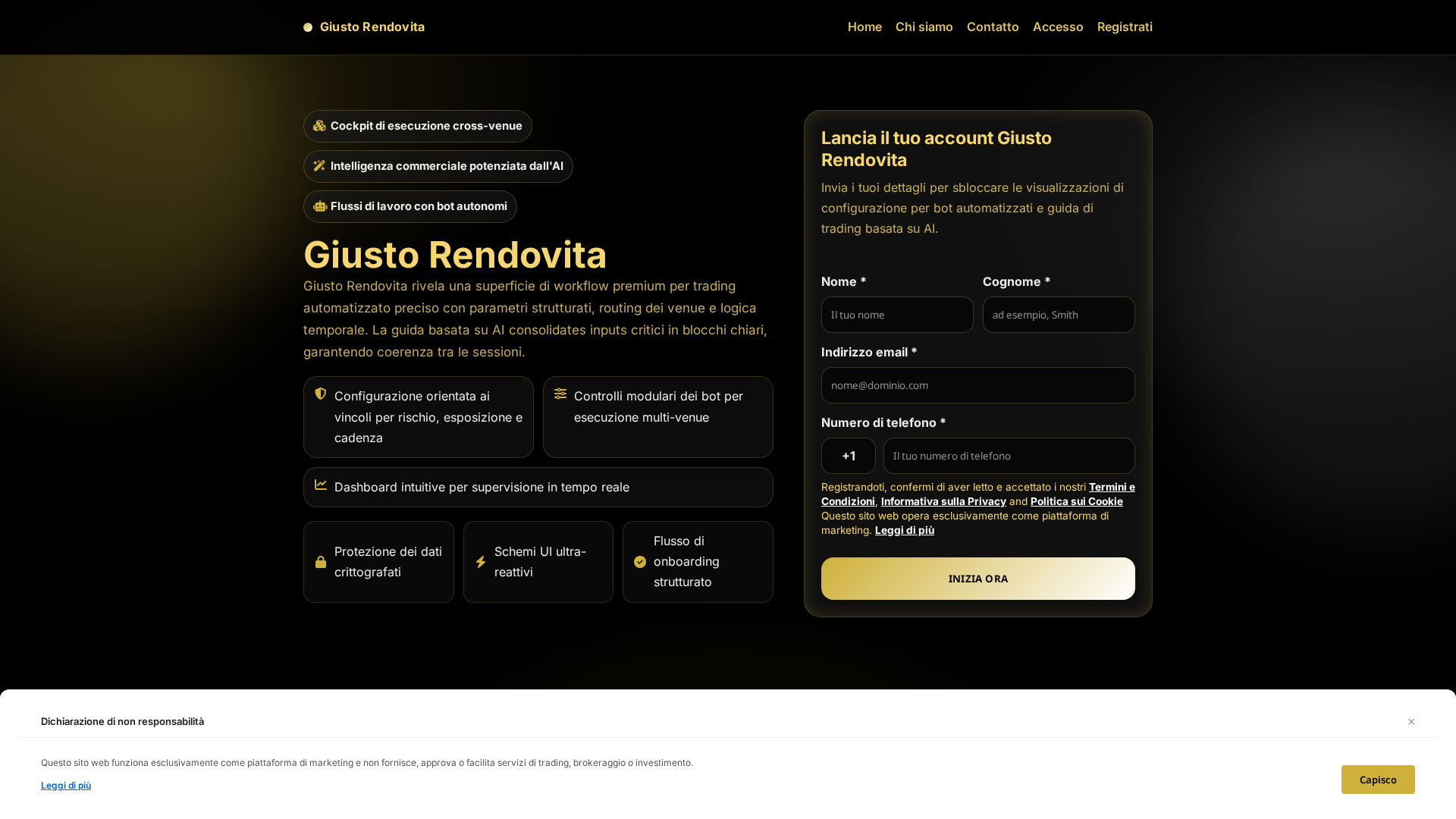 Screenshot of giustorendovita.pro