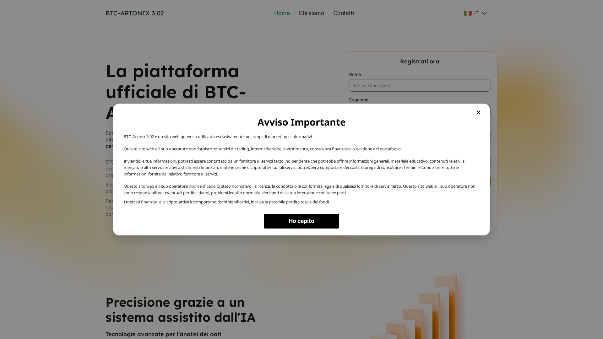 Screenshot of btc-arionix302-it.live