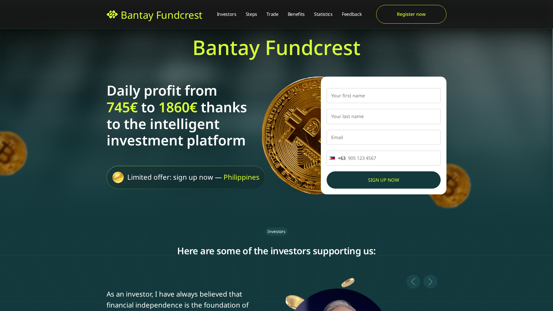 Screenshot of bantay-fundcrest.org