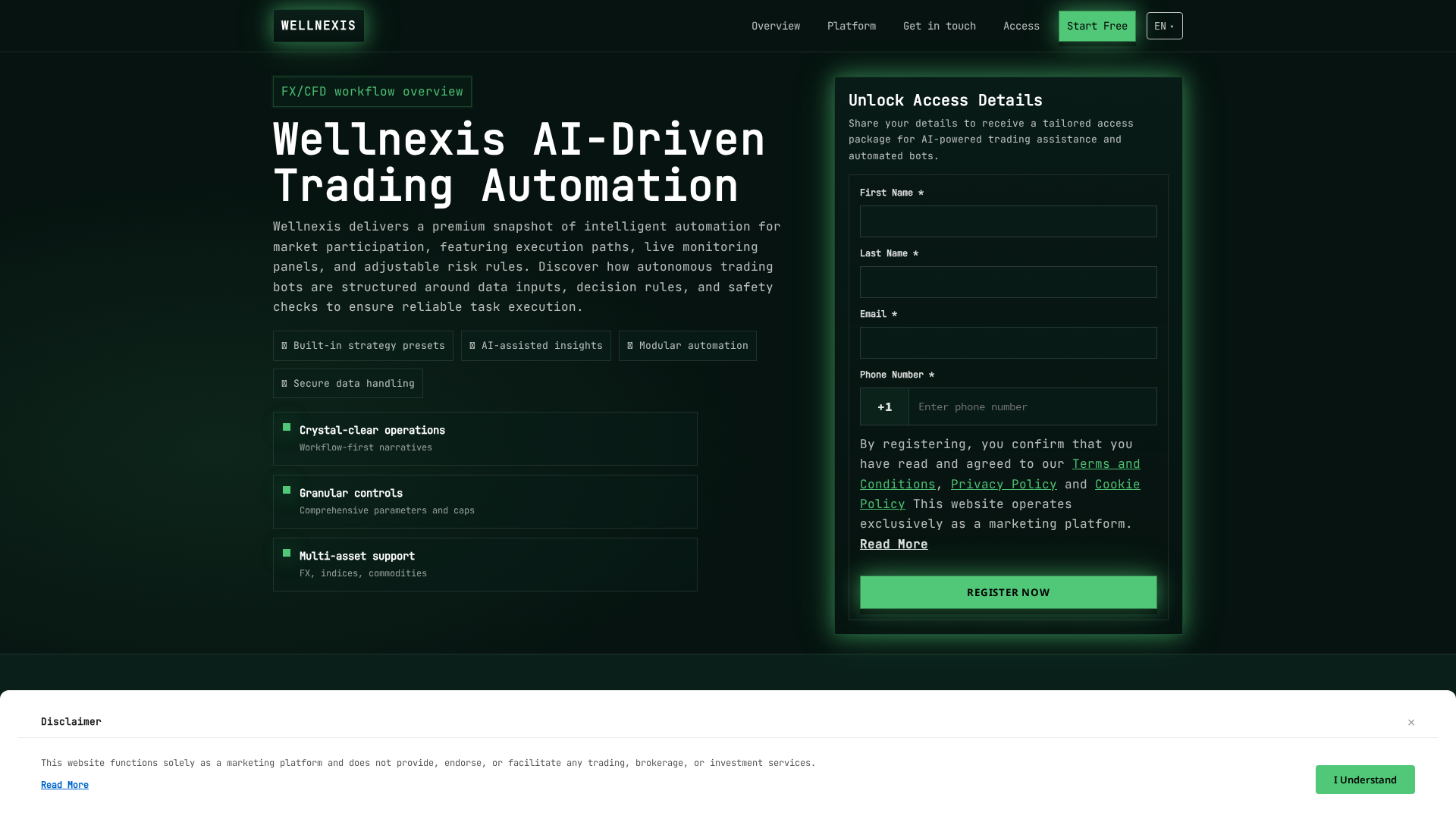Screenshot of wellnexis.digital