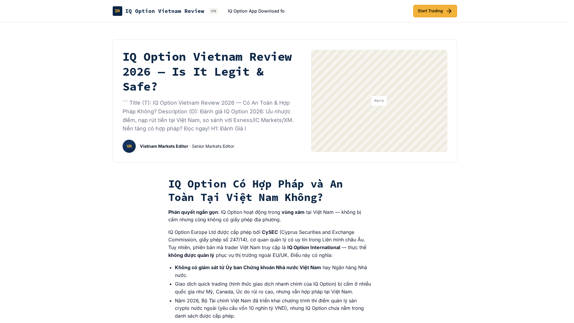 Screenshot of iqoptionbrokervn.com