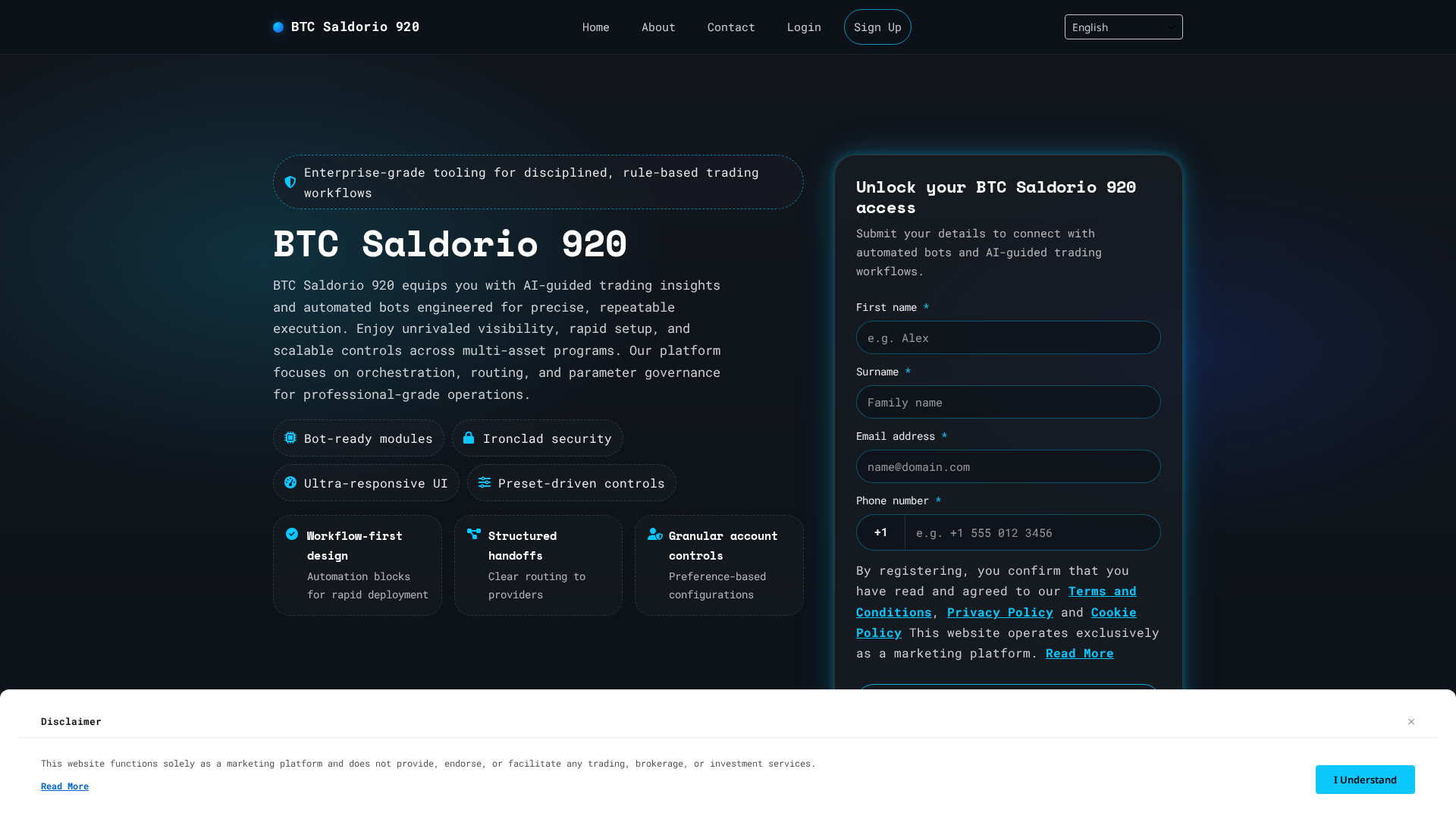 Screenshot of btcsaldorio920.shop
