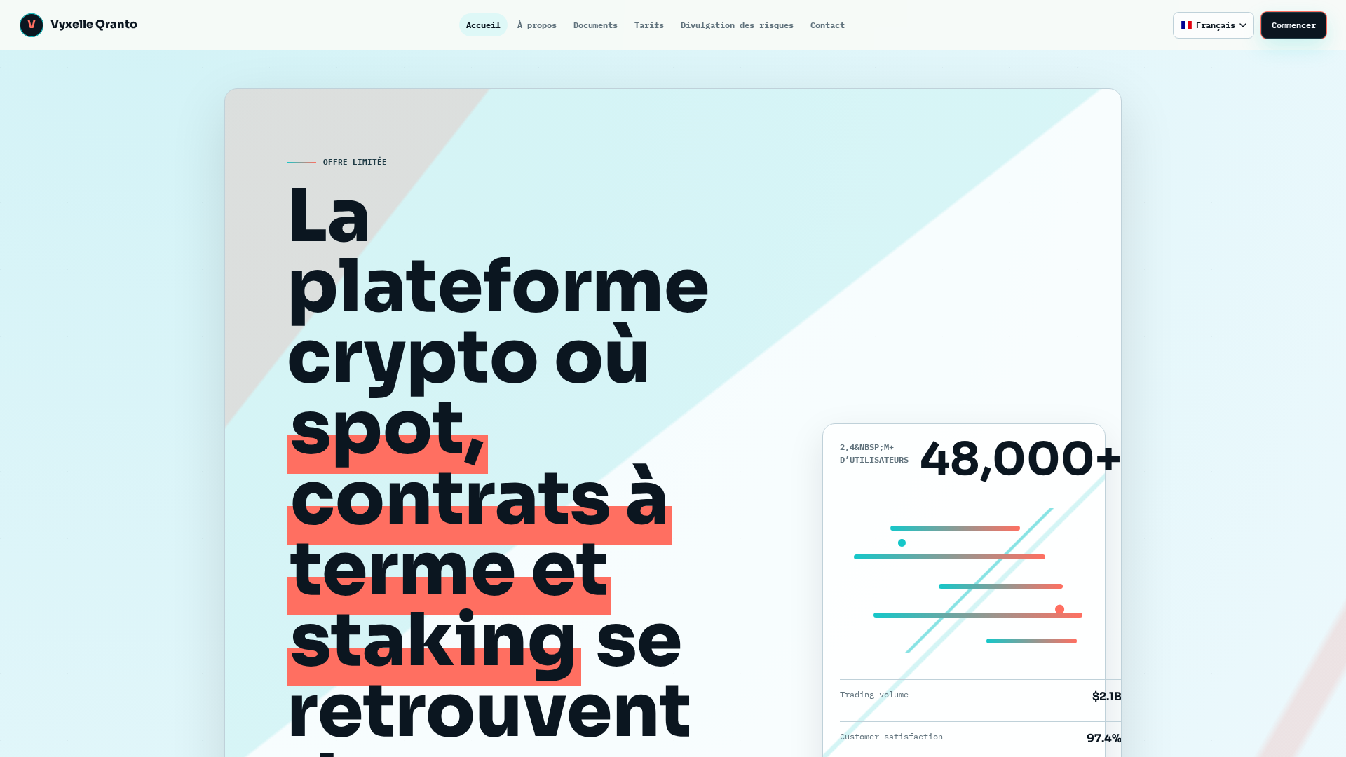 Screenshot of vyxelle-qranto.com