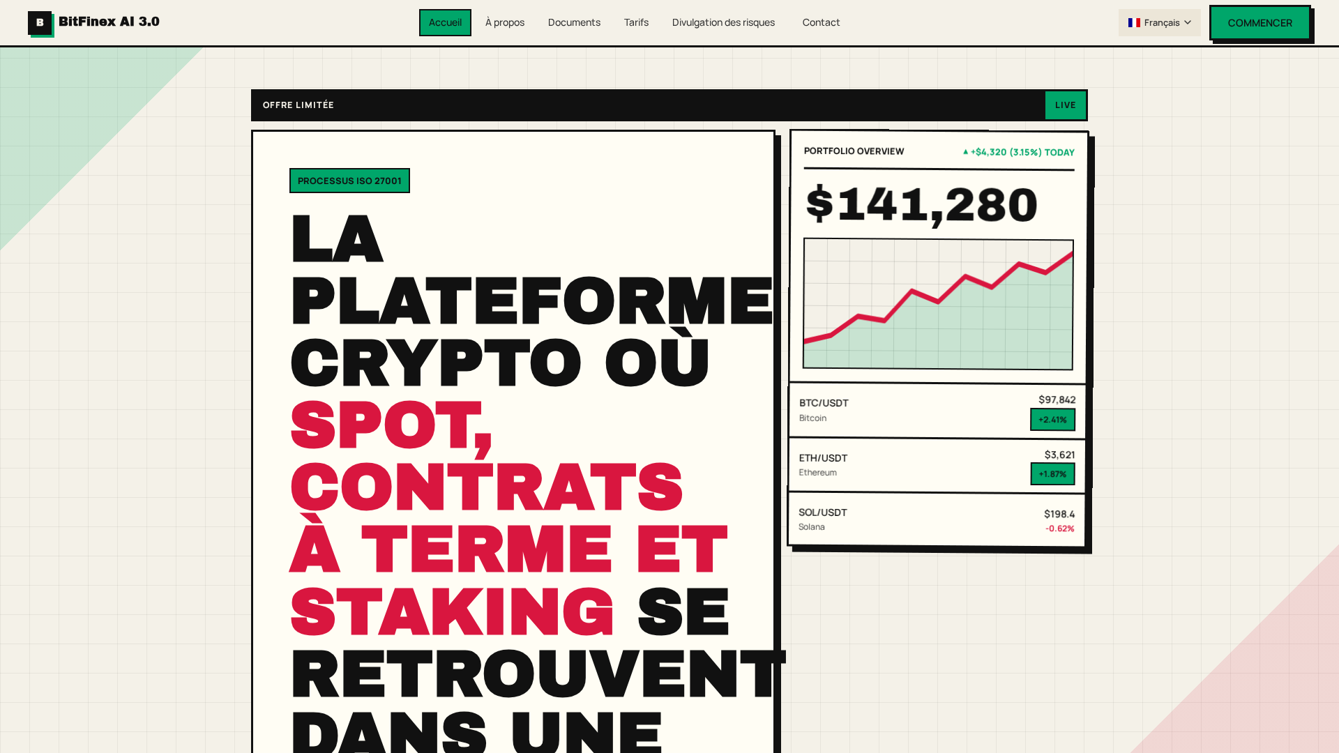 Screenshot of bitfinexai30.com