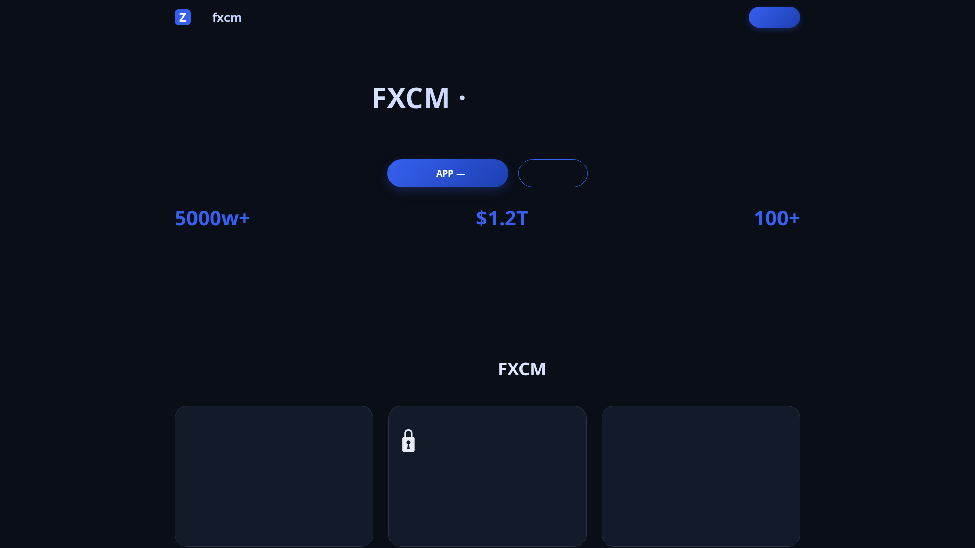 Screenshot of cn-fxcm.com