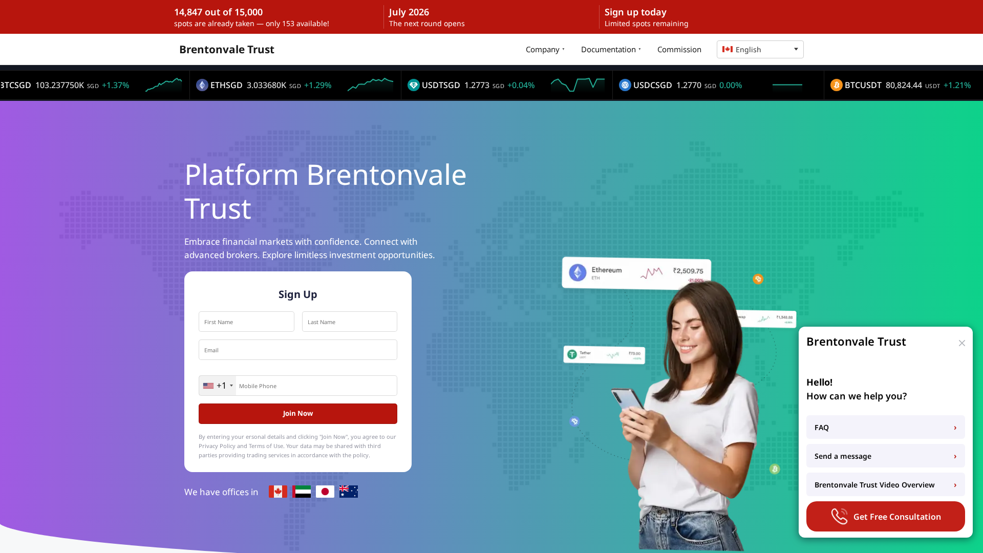 Screenshot of brentonvale-trust.org