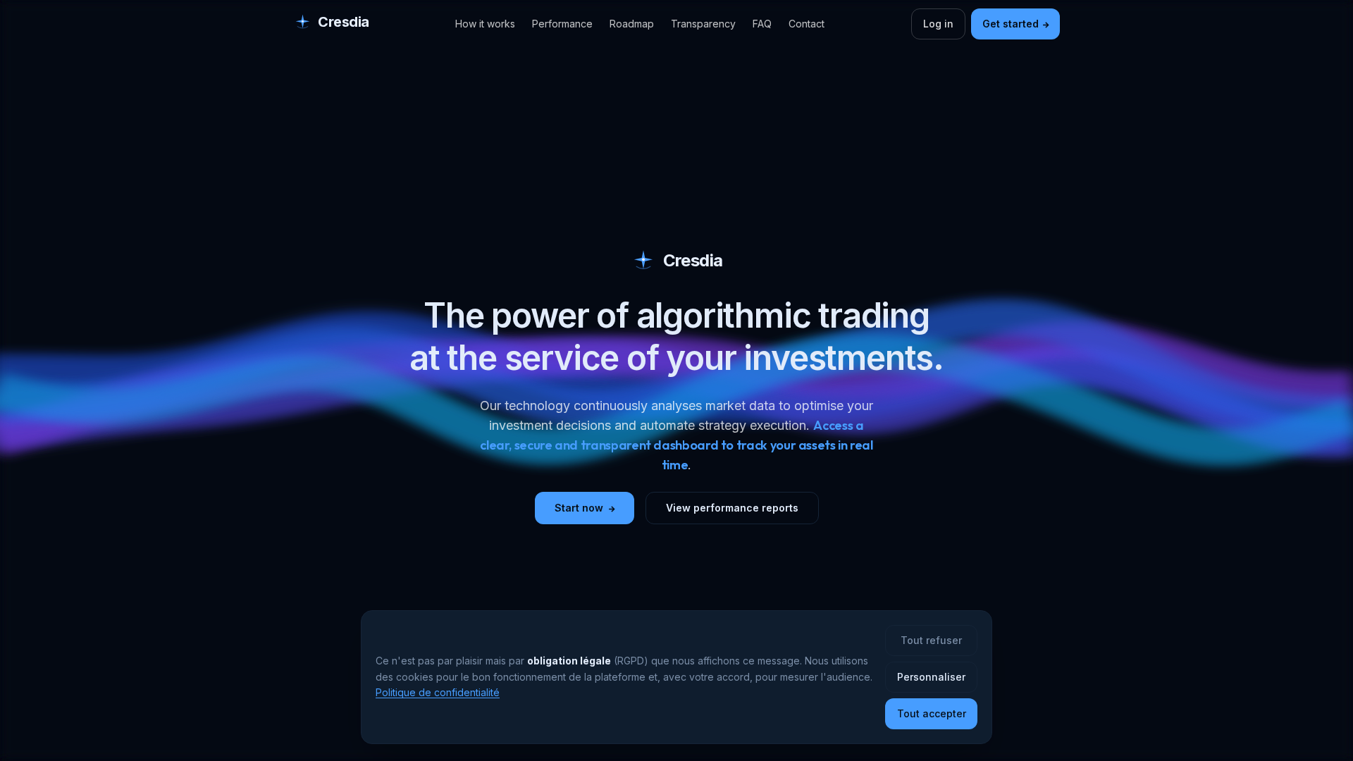 Screenshot of cresdia.com