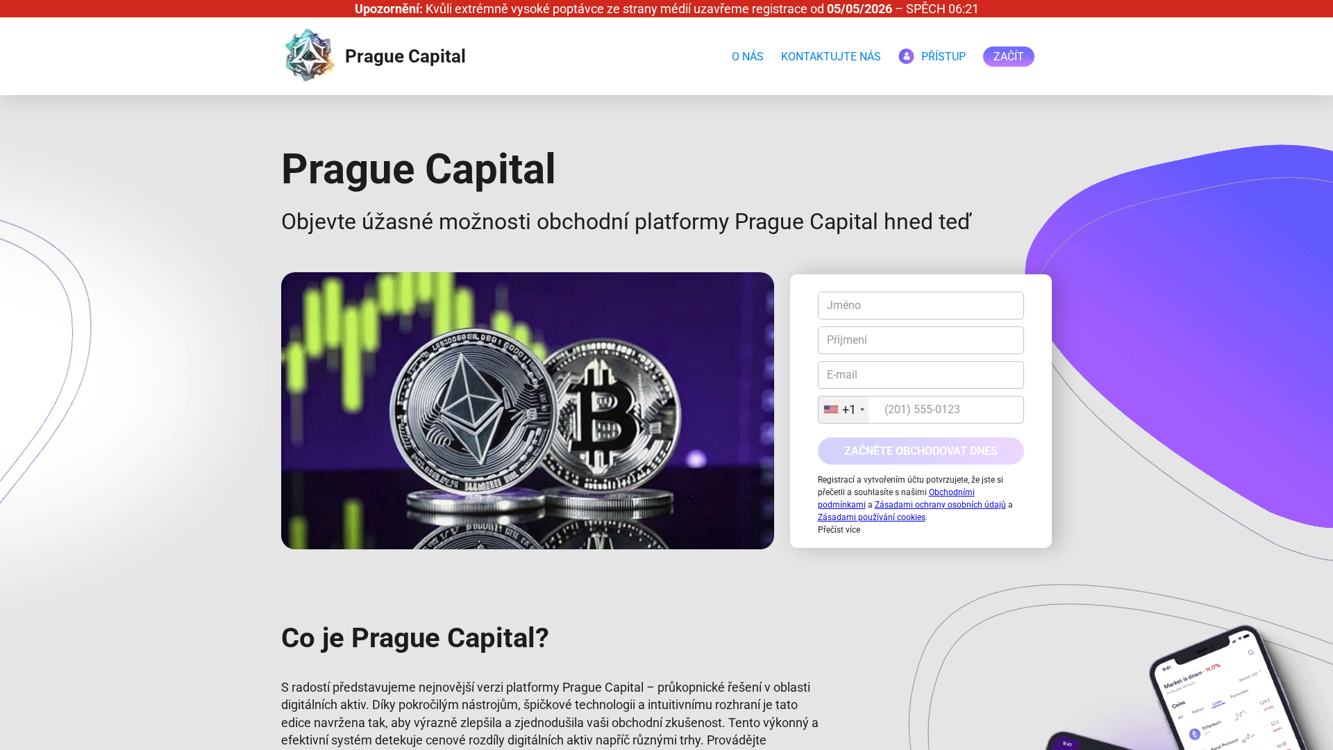 Screenshot of praguecapital.sbs