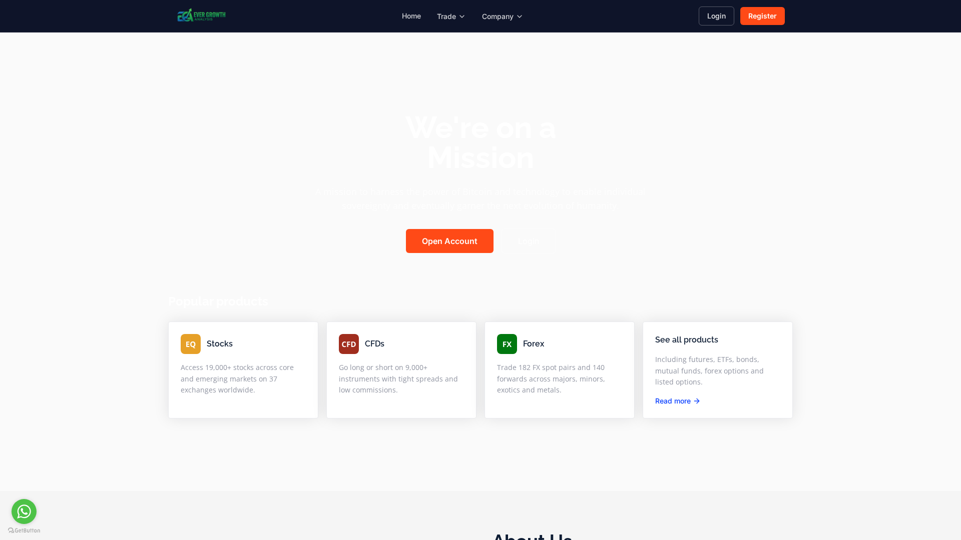 Screenshot of evergrowthanalysis.click
