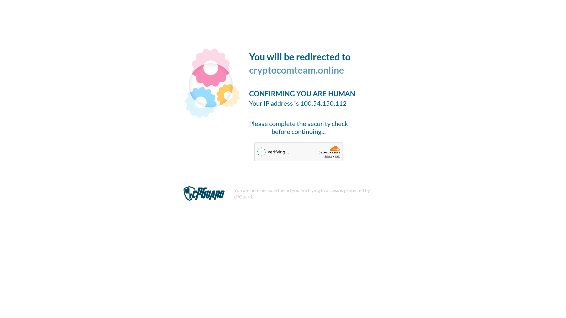 Screenshot of cryptocomteam.online