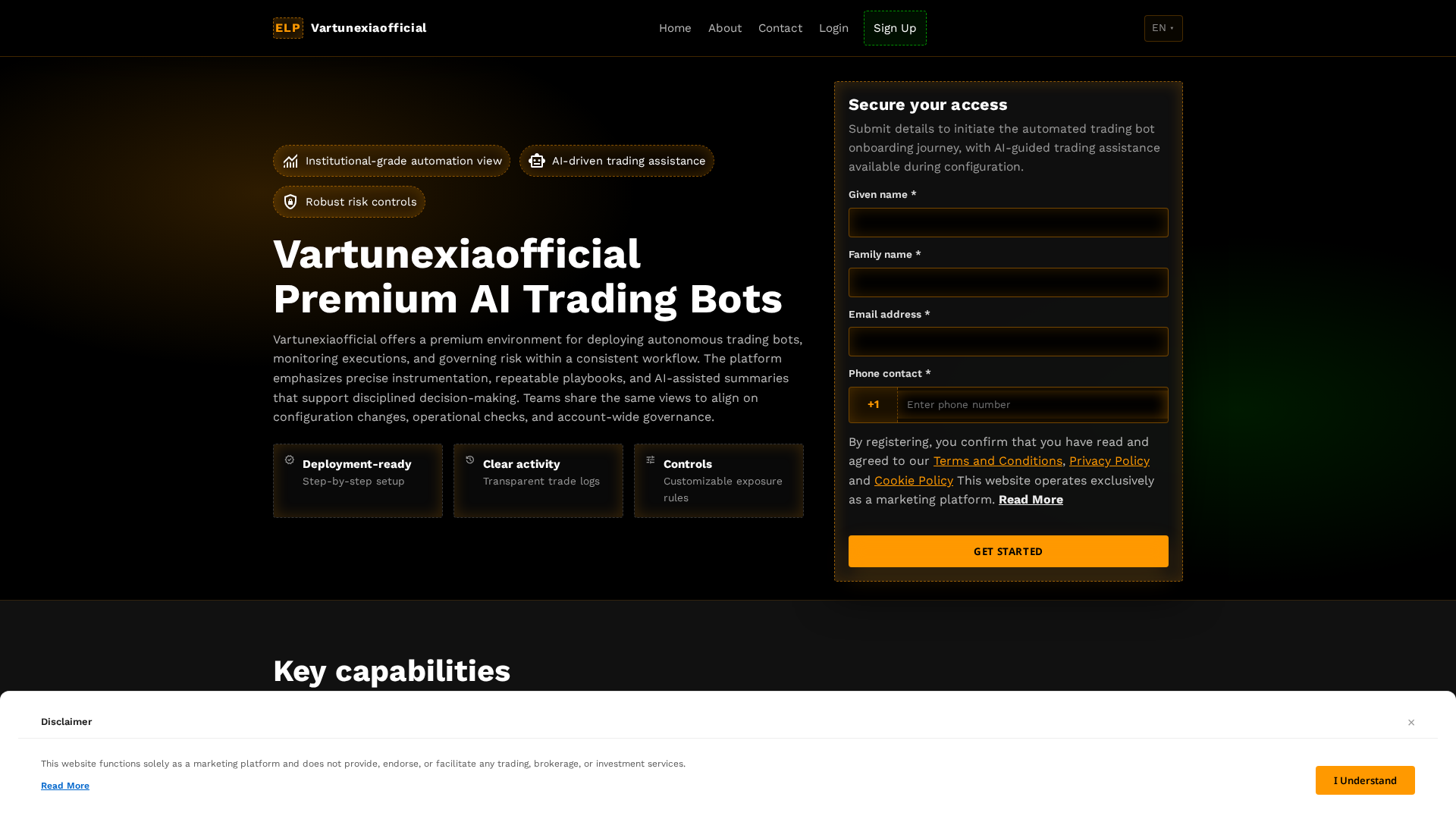 Screenshot of vartunexiaofficial.click
