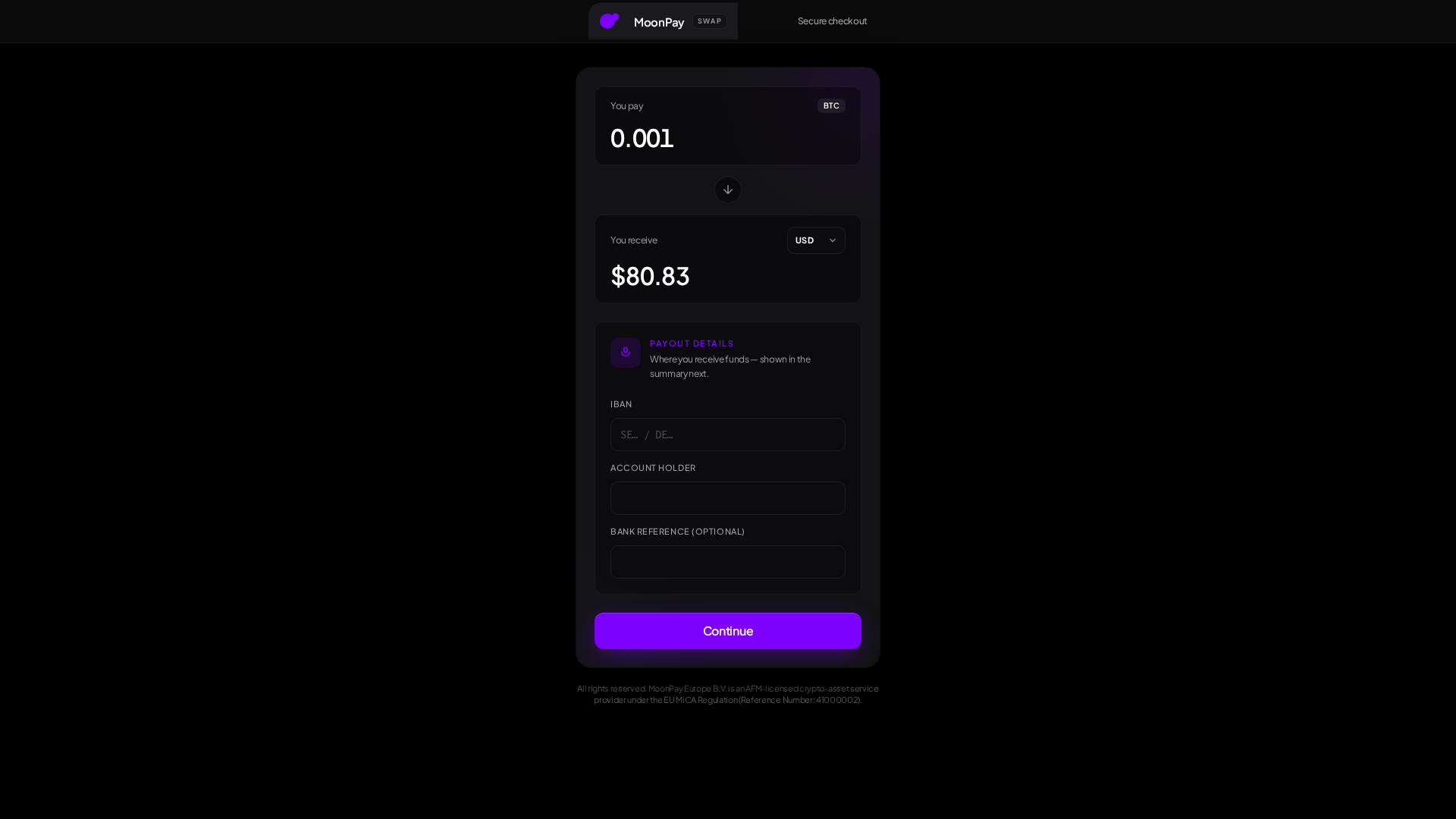 Screenshot of moornpay.com