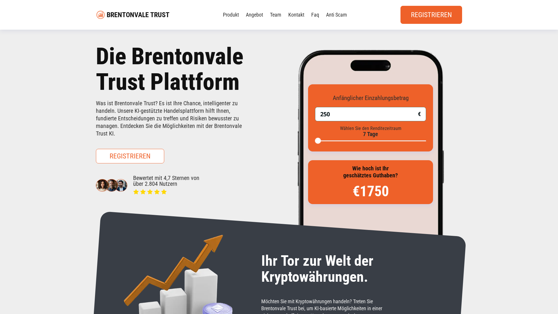 Screenshot of brentonvale-trustai.de