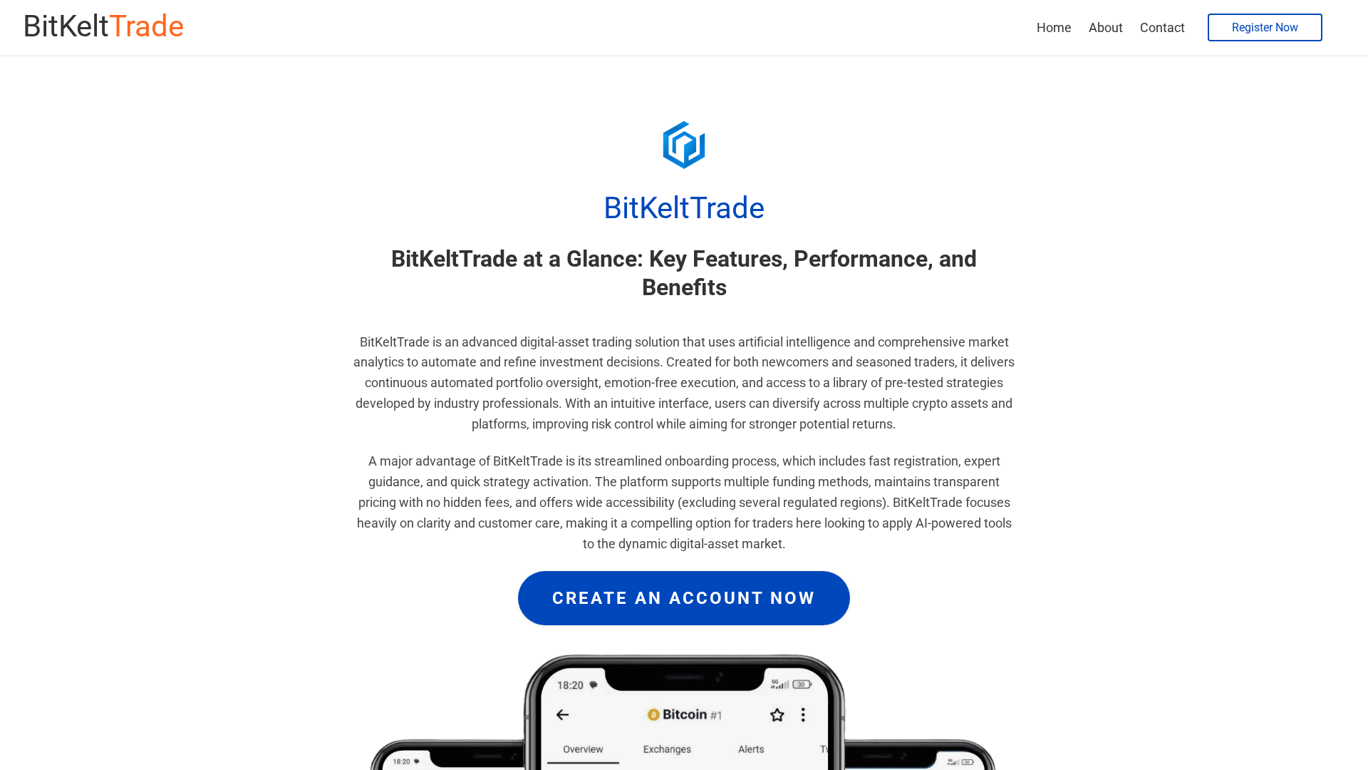 Screenshot of bitkelttrade-ie.com