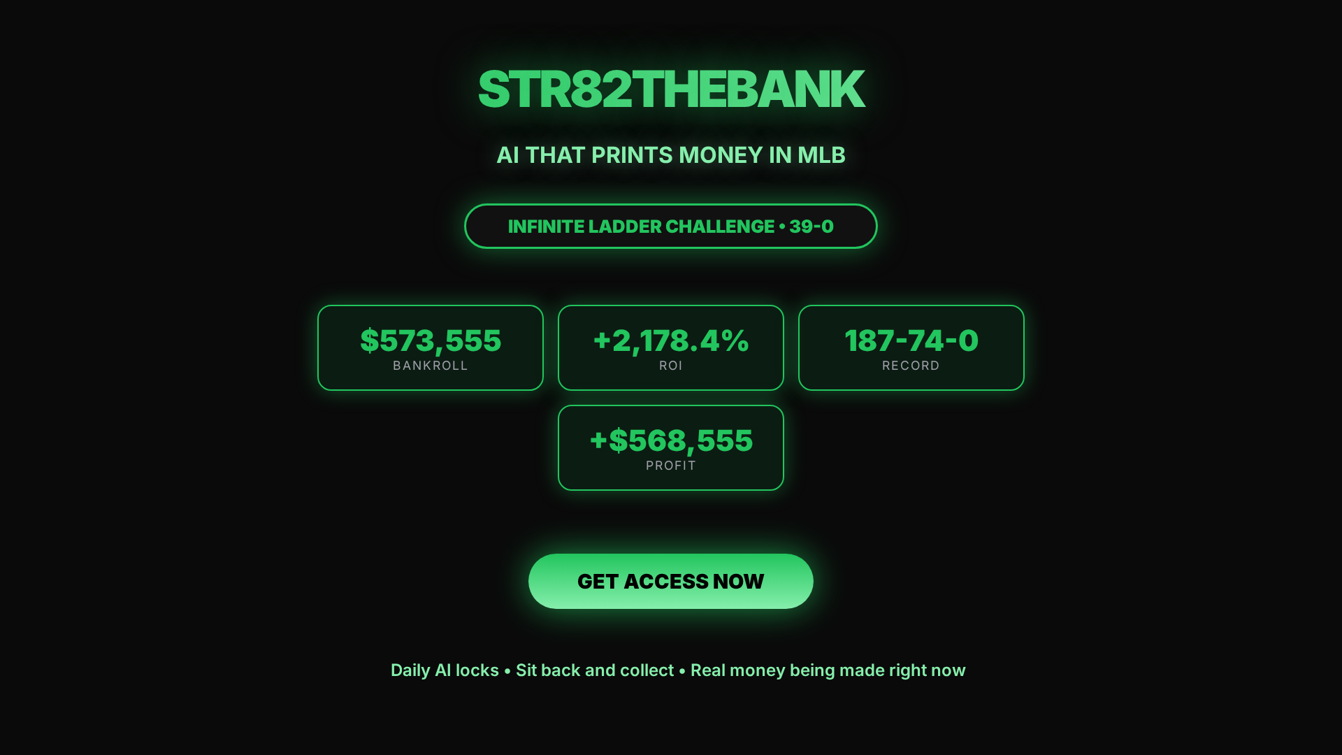 Screenshot of str82thebank.com