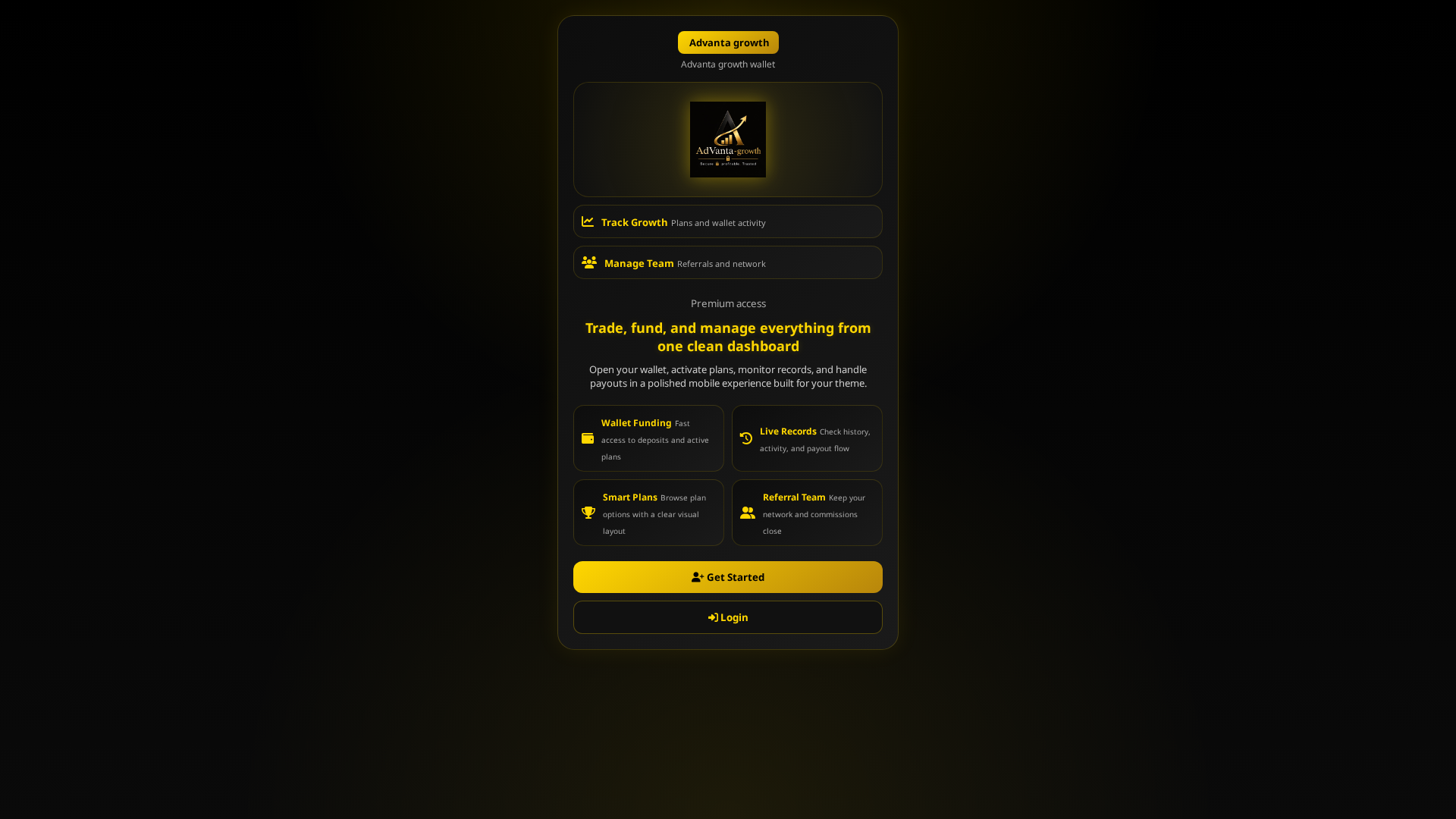 Screenshot of advanta-growth.click