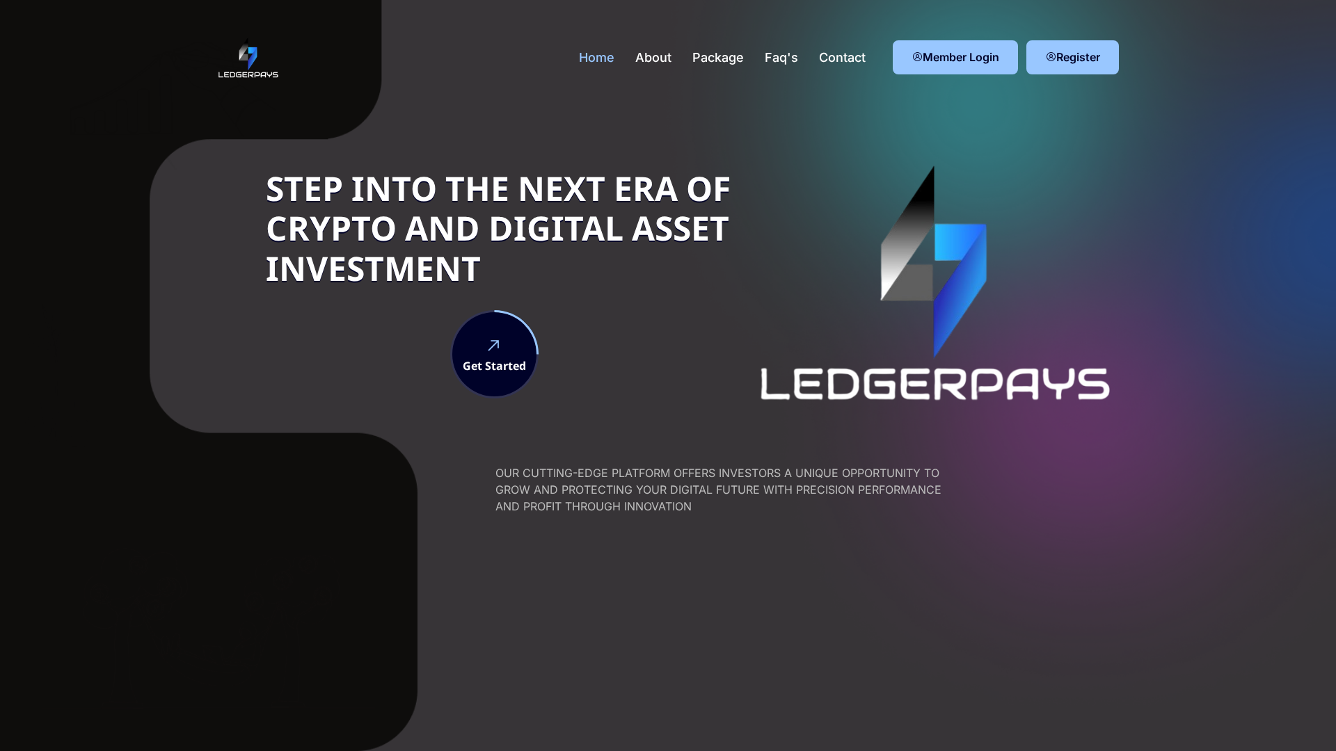 Screenshot of ledgerpays.io
